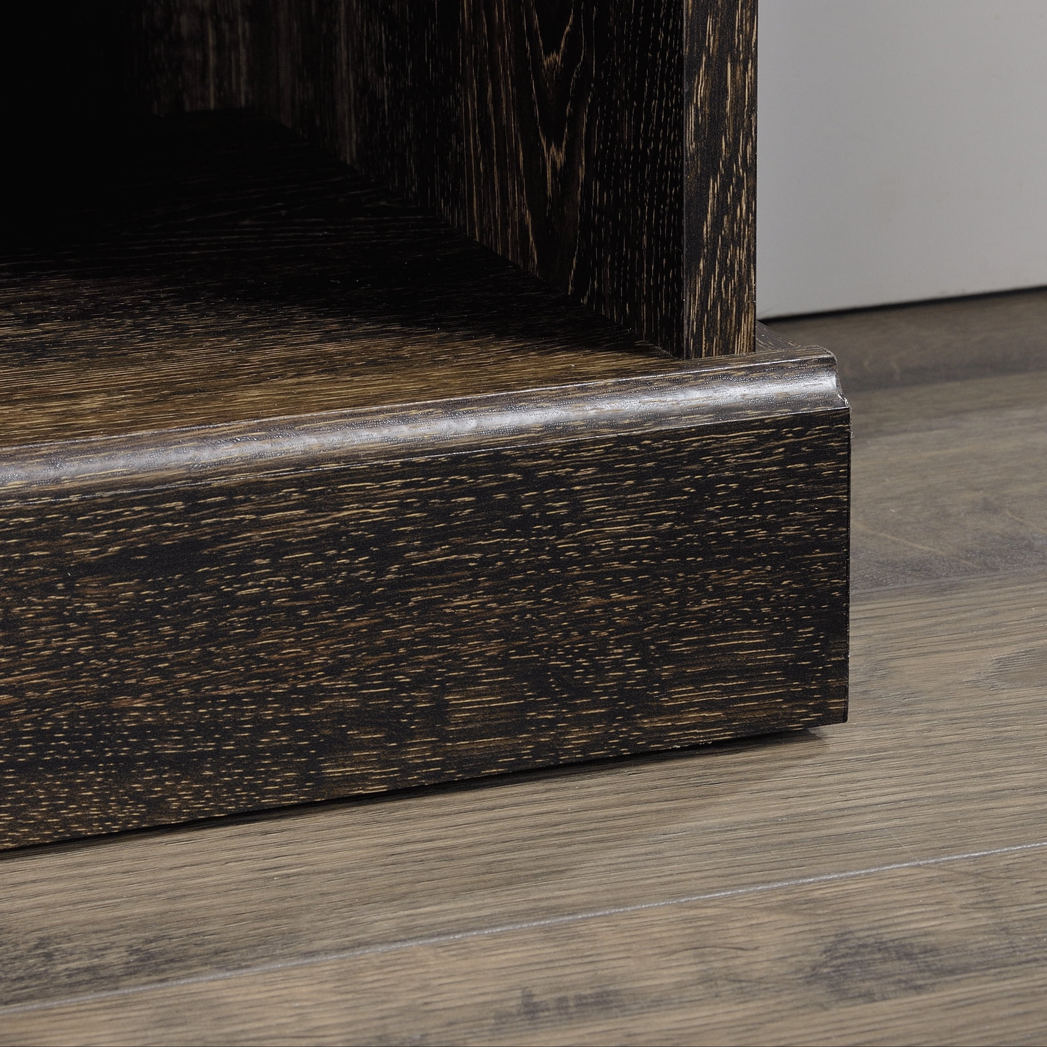 Sauder Barrister Lane 10-Cube Bookcase, Iron Oak Finish - Image 6