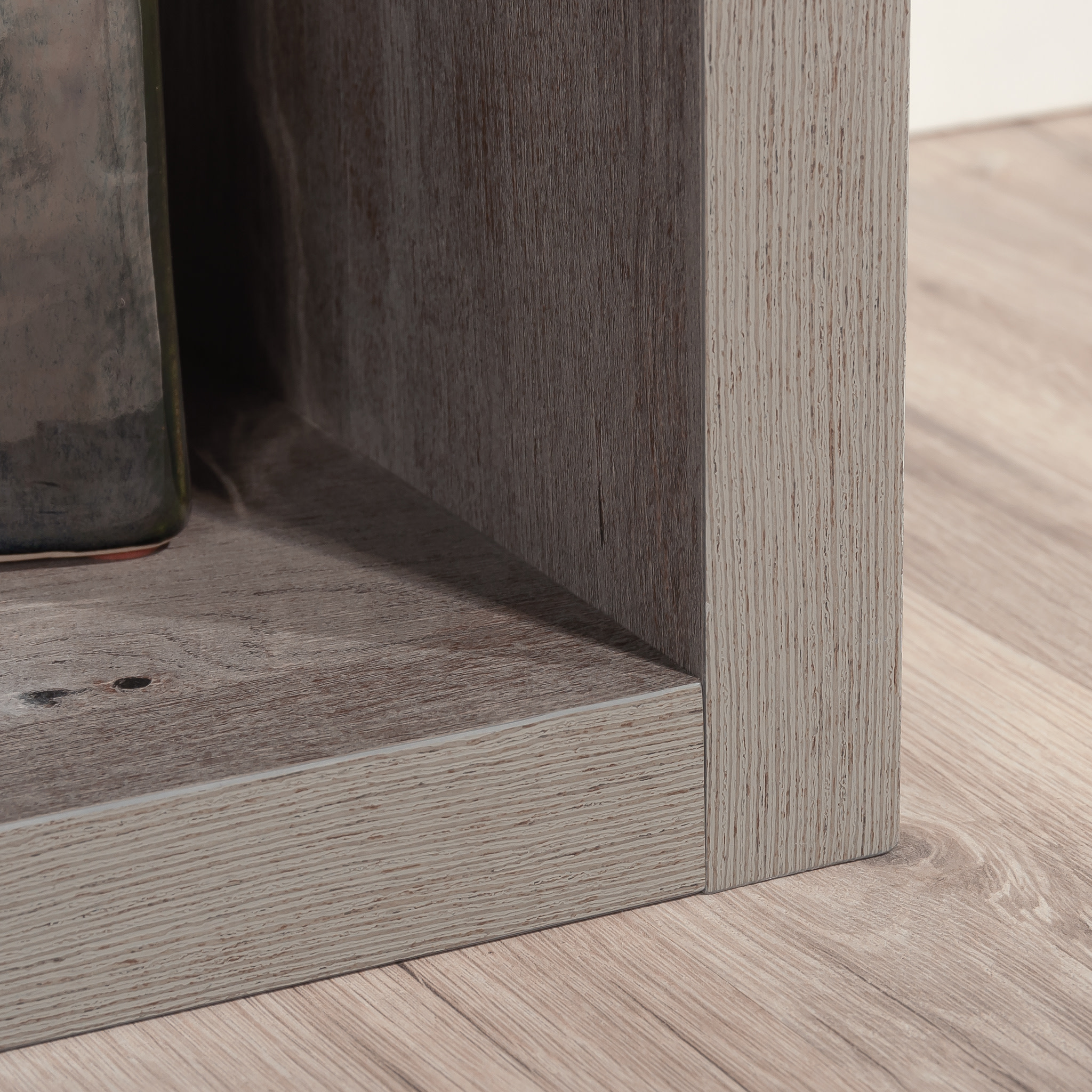 Sauder 6-Cube Organizer Storage Bookcase, Mystic Oak Finish - Image 11