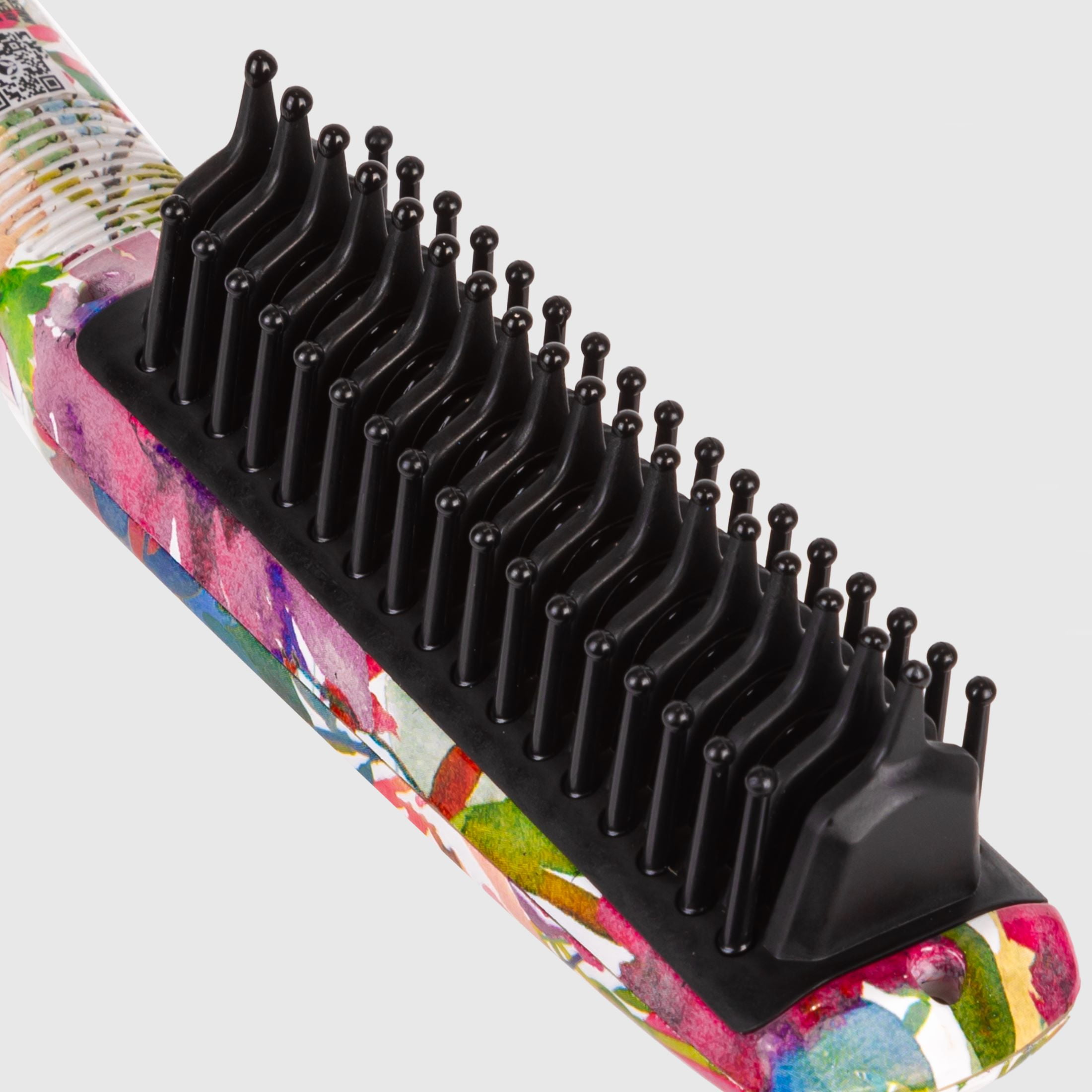Calista Triangl Pro Heated Styling Detailer Brush, Smoothing, Anti-Frizz - Fancy Floral - Image 4