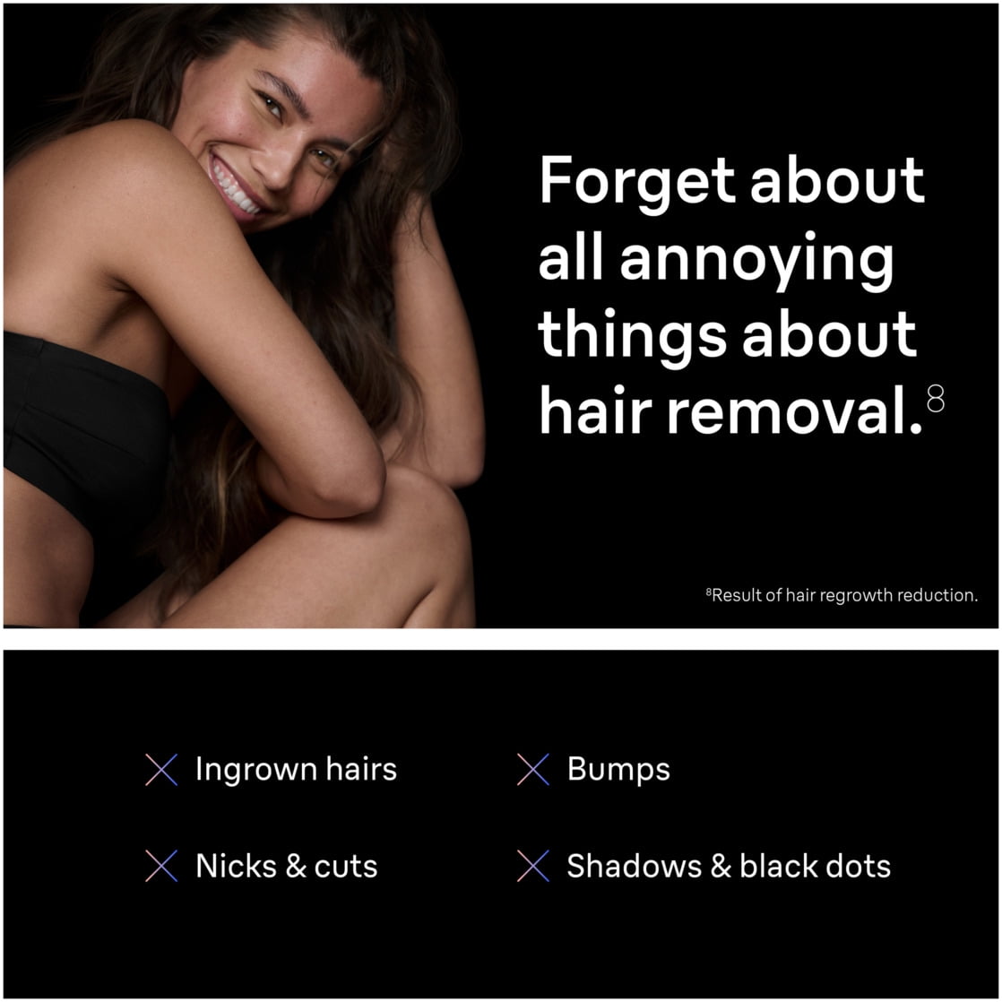 Braun IPL Skin I·expert, at Home Hair Removal, with Free App, Vanity Case, Venus Razor, 4 Smart Heads, Alternative for Laser Hair Removal, PL7387 - Image 3