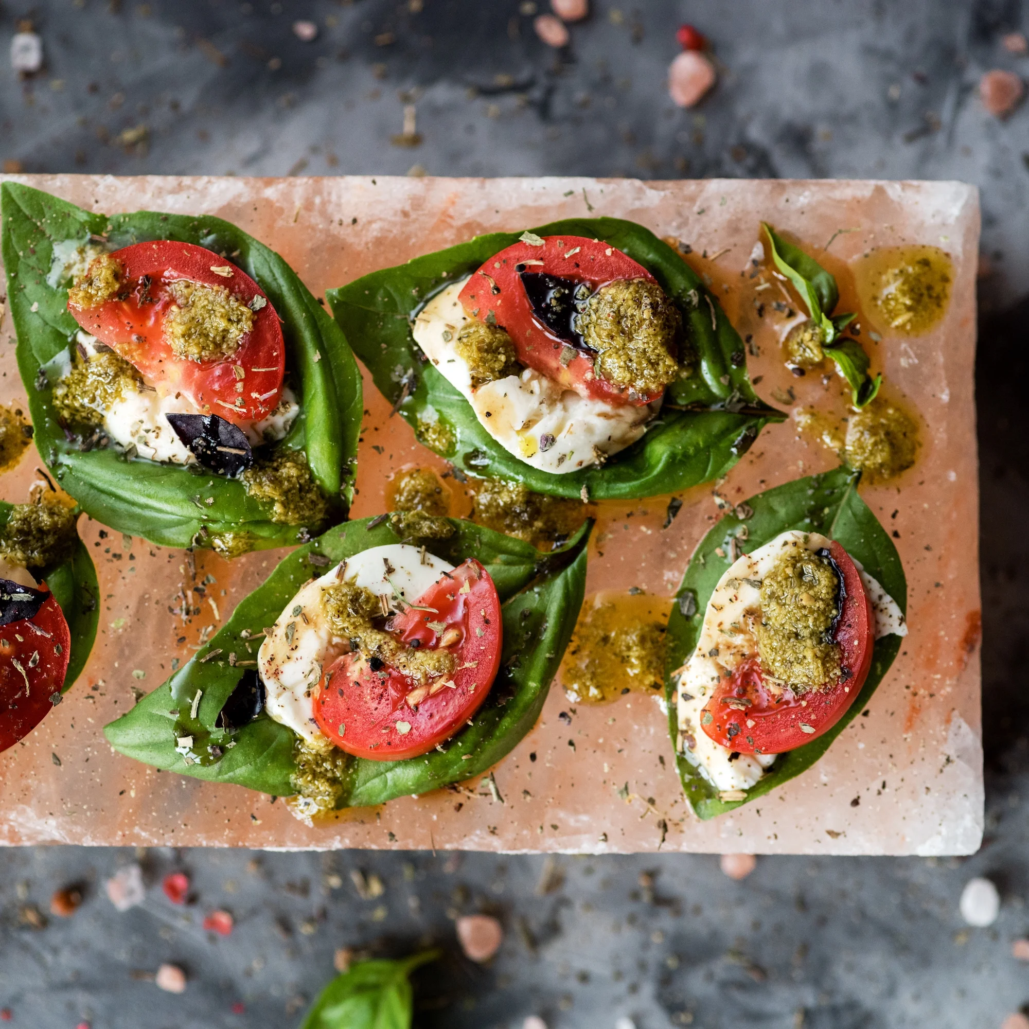 Outset Pink Himalayan Salt Block with Holder Tray for Cooking, Grilling, Serving and Cutting, 12" x 8" x 1.5" Block, 17" including Handles - Image 7