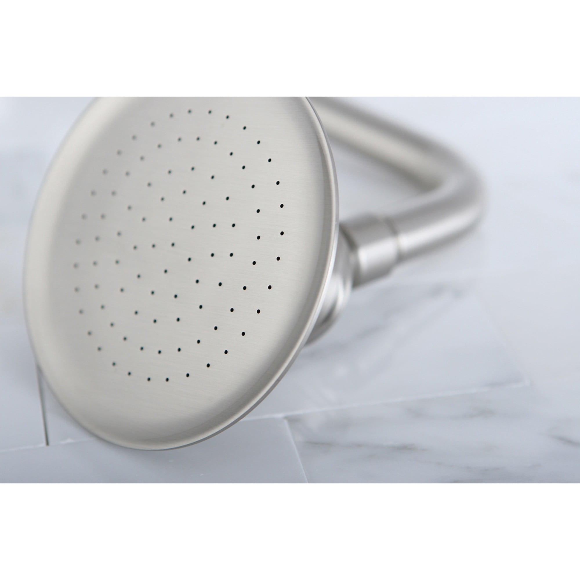 Kingston Brass P10SN Victorian 4-3/4-Inch Round Raindrop Brass Shower Head in Brushed Nickel - Image 7