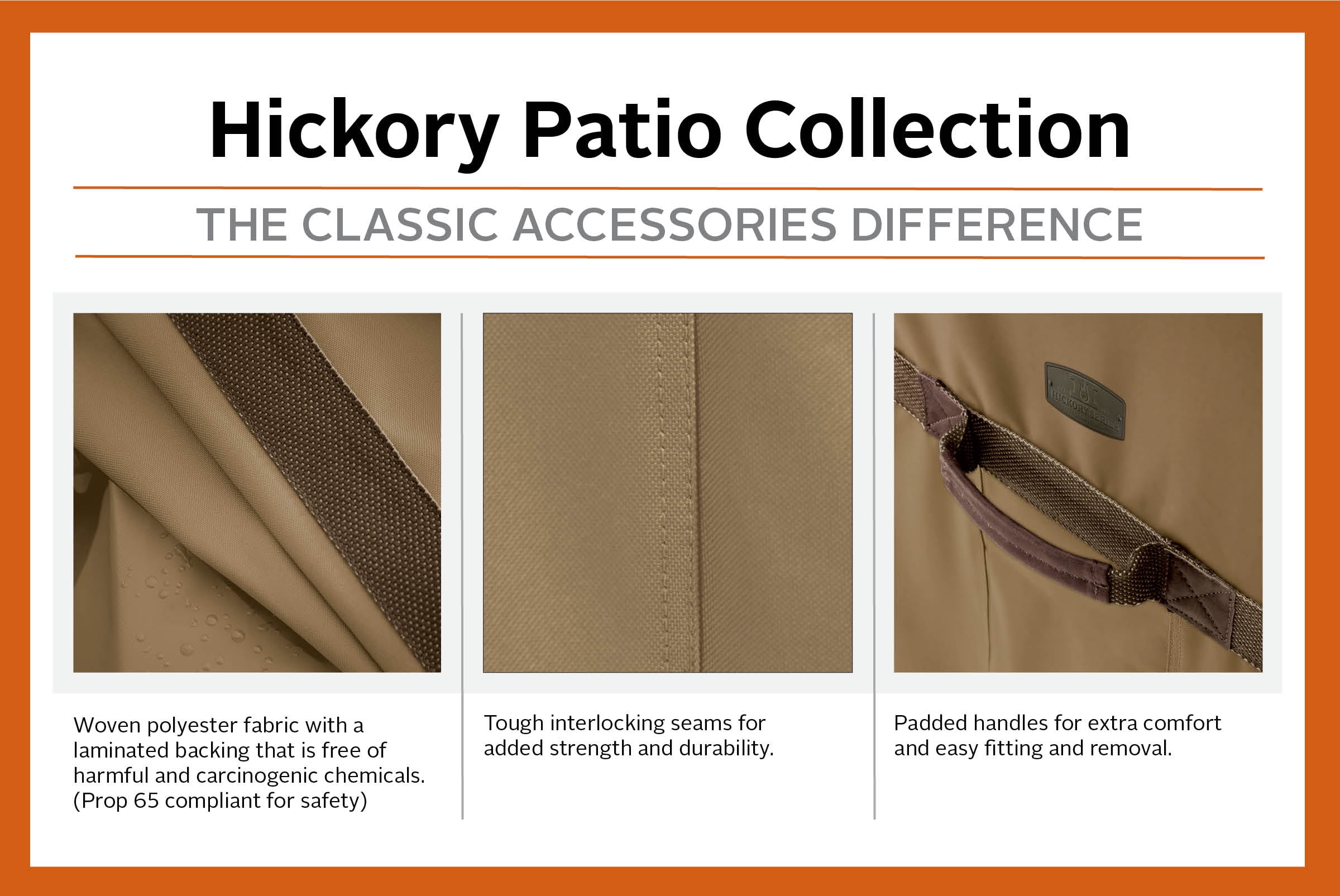 Classic Accessories Hickory Water-Resistant 30 Inch Kettle BBQ Grill Cover - Image 2