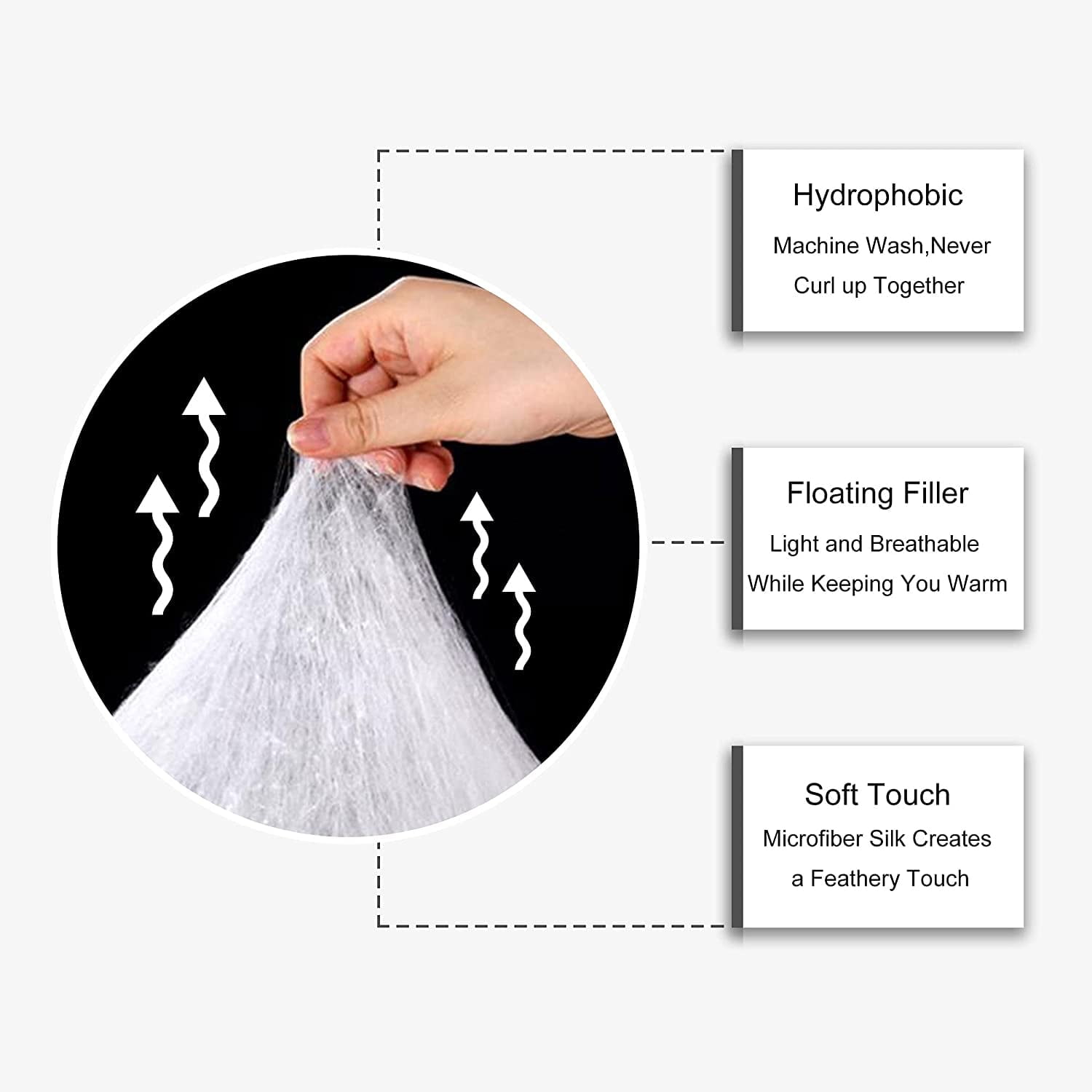 Erosebridal Black Mermaid Comforter Set Queen Black Princess Bedding Sets Cute Ocean Mermaid Bed Comforter Sets American African Quilt Set Marine Life Room Decor 2 Pillow Cases - Image 4