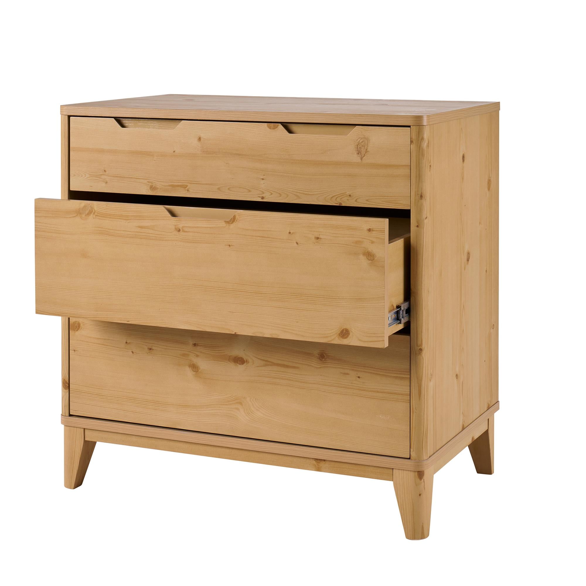 Better Homes & Gardens Leighton 3 Drawer Dresser, Natural - Image 8