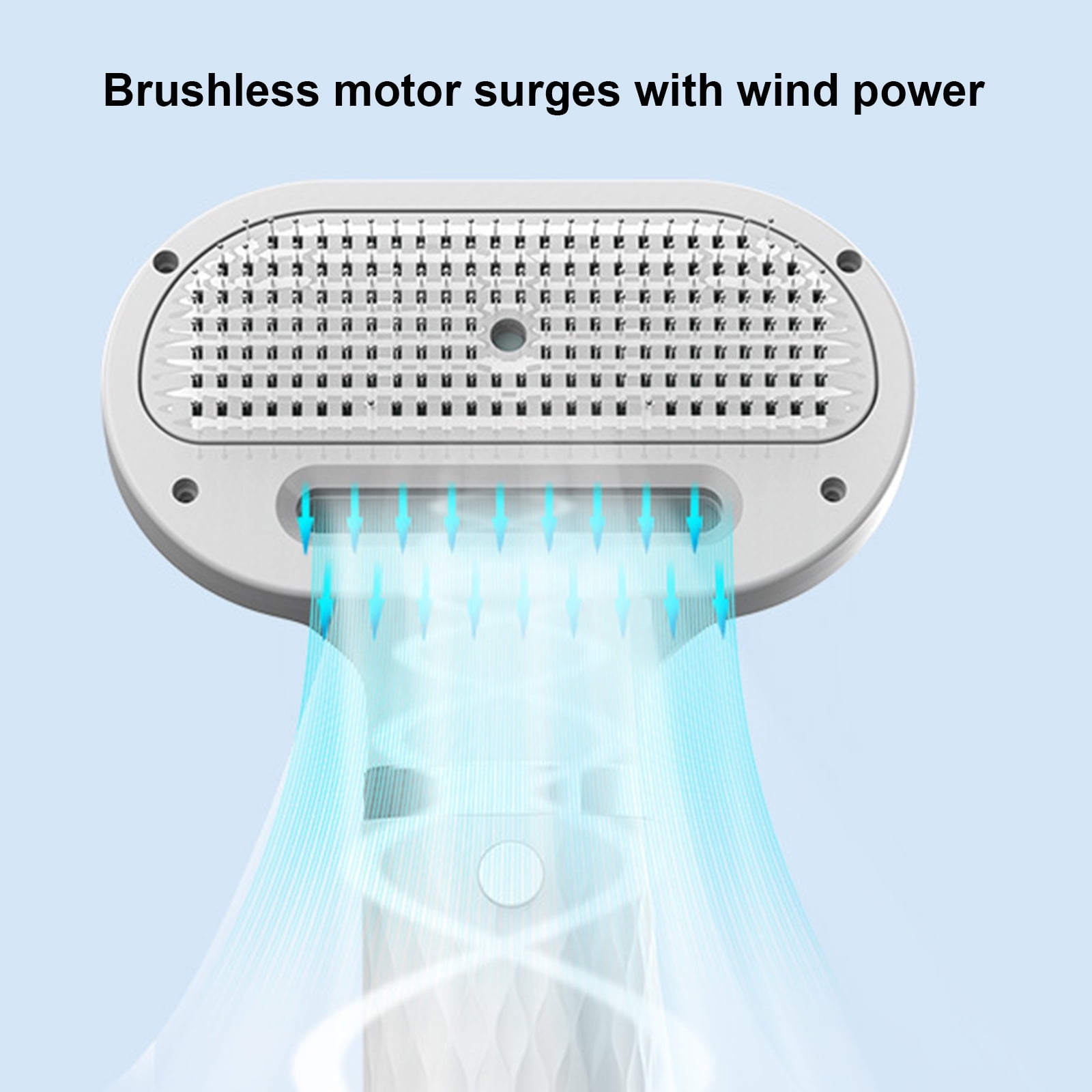 HQinX 5 in 1 Dog Hair Dryer with 4 Heads,Portable Dog Blower Grooming Dryer,High Velocity Blow Dryer for Dogs,Quiet & Smart Temperature Control,for Home & Travel - Image 7