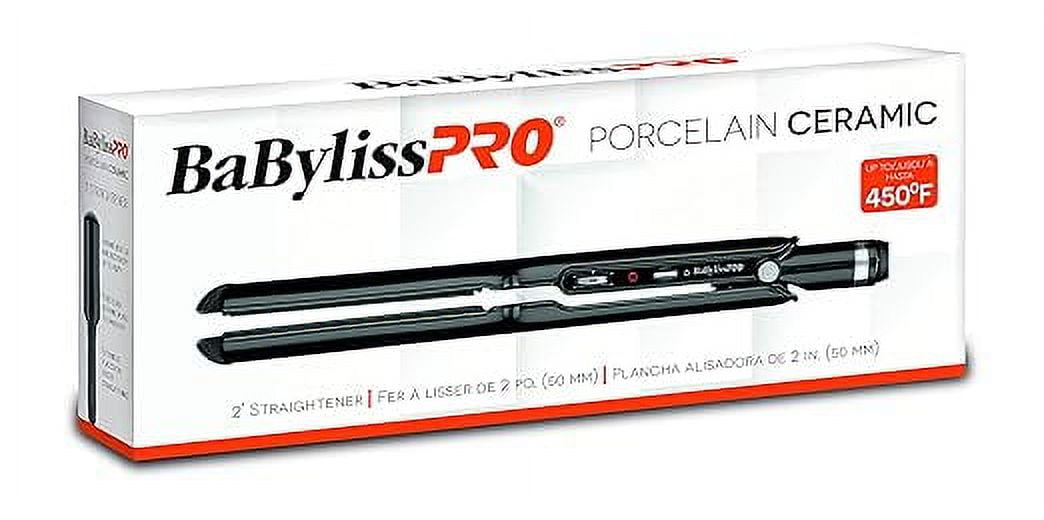 BaBylissPRO Porcelain Ceramic 2" Straightening Iron - Image 2