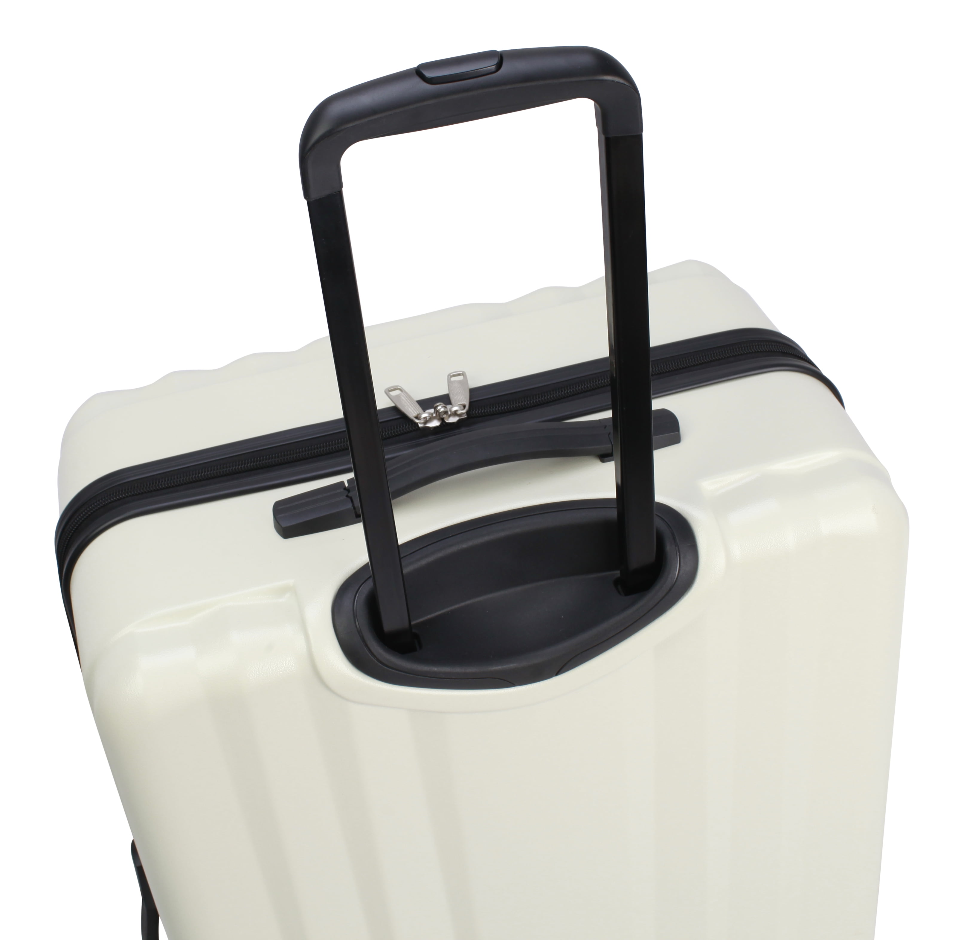 Moda ABS Hard Side 3 Piece Luggage Set, Includes 28-inch and 24-inch Checked and 20-inch Carry-on Luggage, White - Image 11