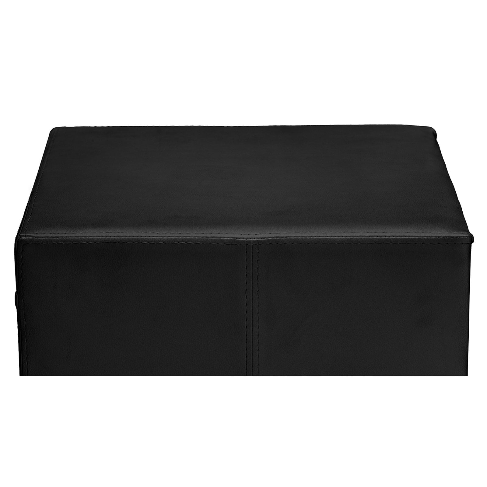 Baxton Studio Dorian Faux Leather Upholstered Modern Nightstand, Multiple Colors - Image 3