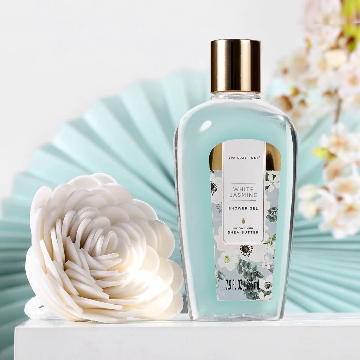 Spa Luxetique Gift Baskets for Women, 15 Pcs Jasmine Bath and Body Mothers Day Gift Sets, Relaxing Birthday Gifts for Her - Image 4