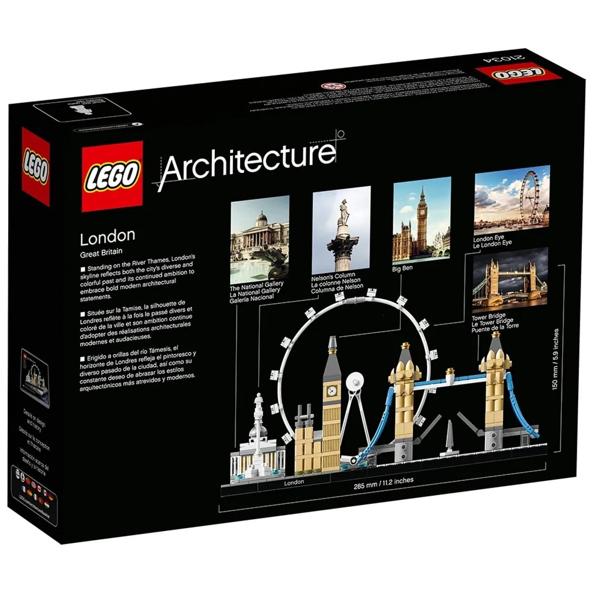 Lego 21034 Architecture London, 468 Pieces - Image 3
