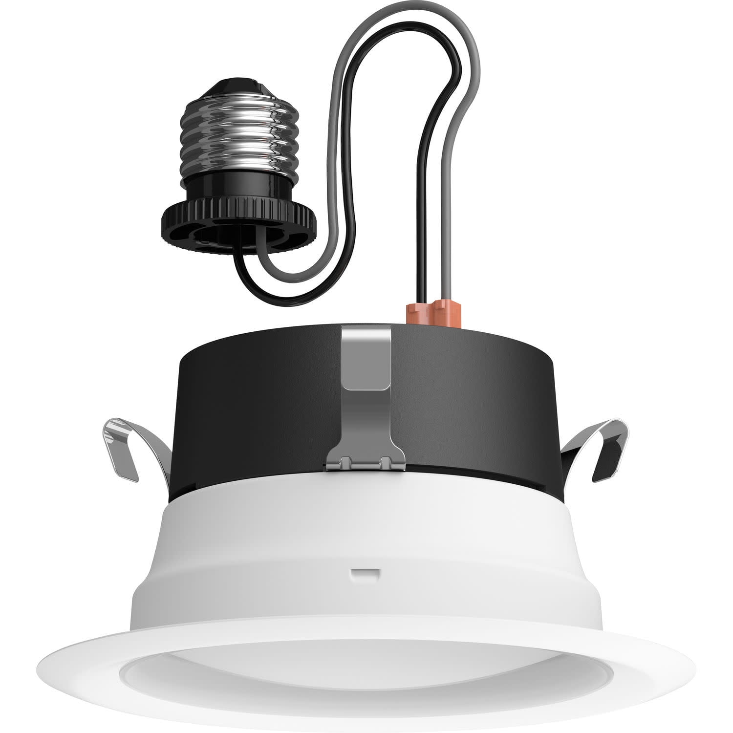 Philips Hue 4" White and Color Ambiance Retrofit Recessed Downlight, White - Image 3