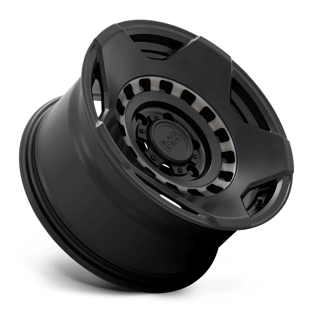 Black Rhino Aluminum Rim MUZZLE 17X9in Matte Black with Machined Tinted Ring Finish, 1790MZE006140M12 - Image 2