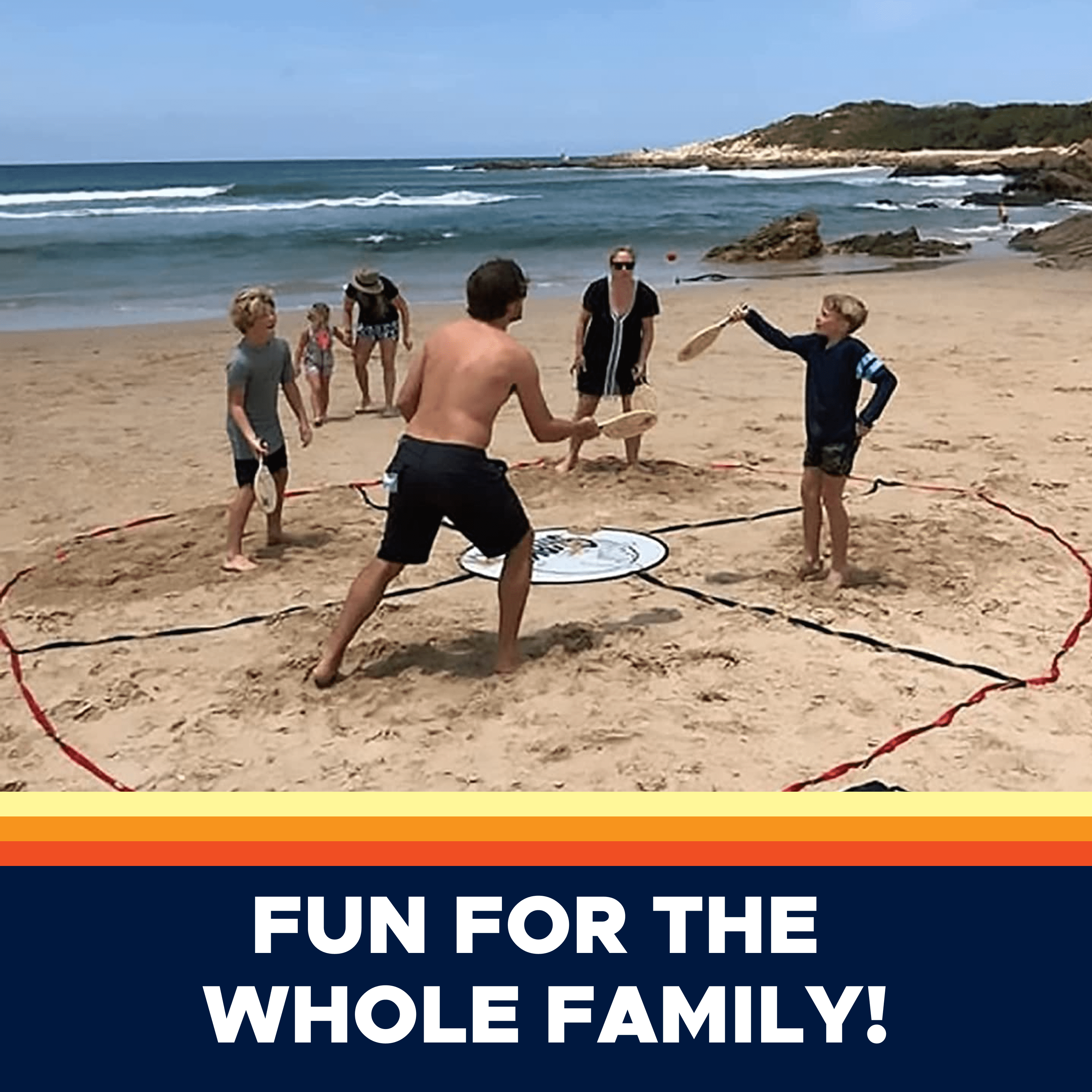 Shaka Ball Multiplayer Outdoor Family Game for Kids and Adults - Image 5