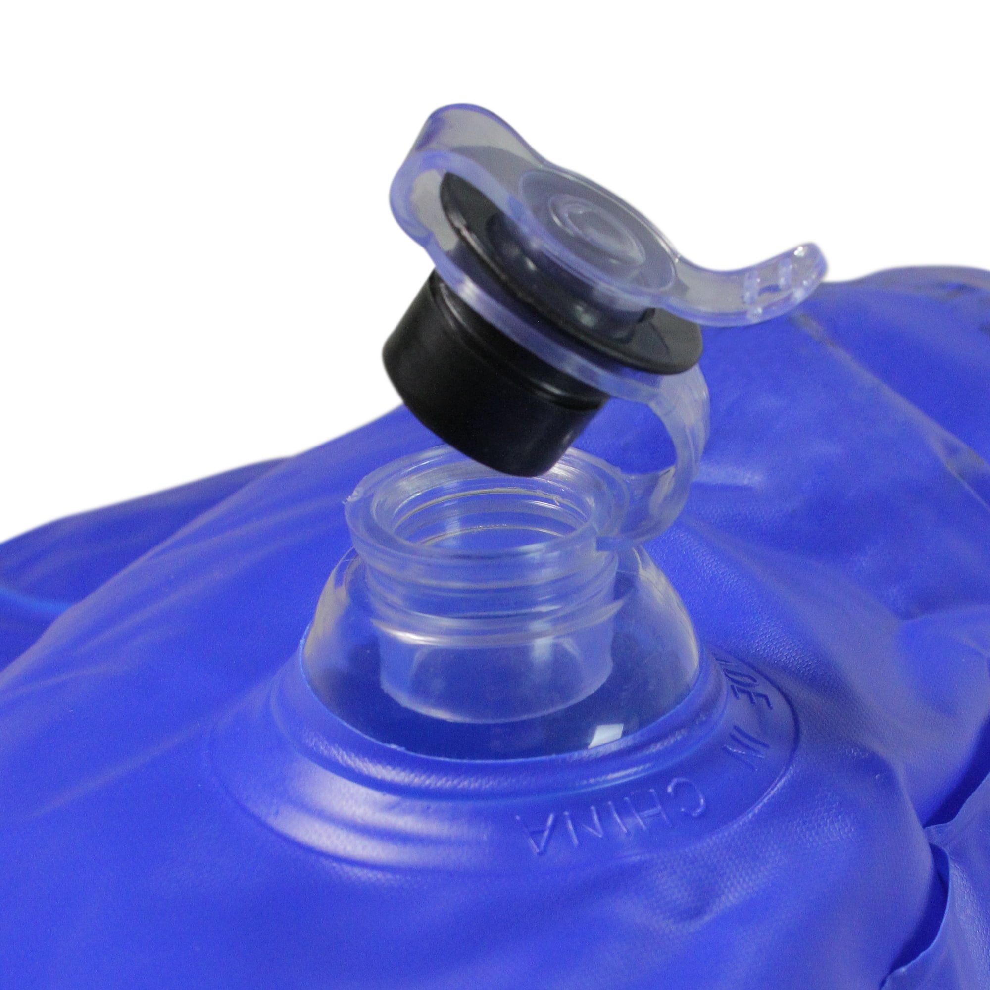 Swim Central Inflatable Convertible Swimming Pool Floating Lounger with Mesh Seat - 67" - Blue - Image 8