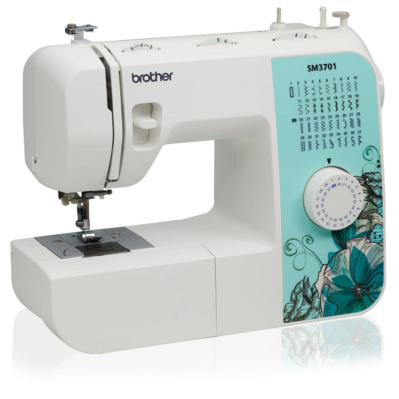 Brother SM3701 37-Stitch Lightweight Portable Sewing Machine with BONUS Accessories Including Additional Feet, Needle sets, Bobbins and More - Image 3