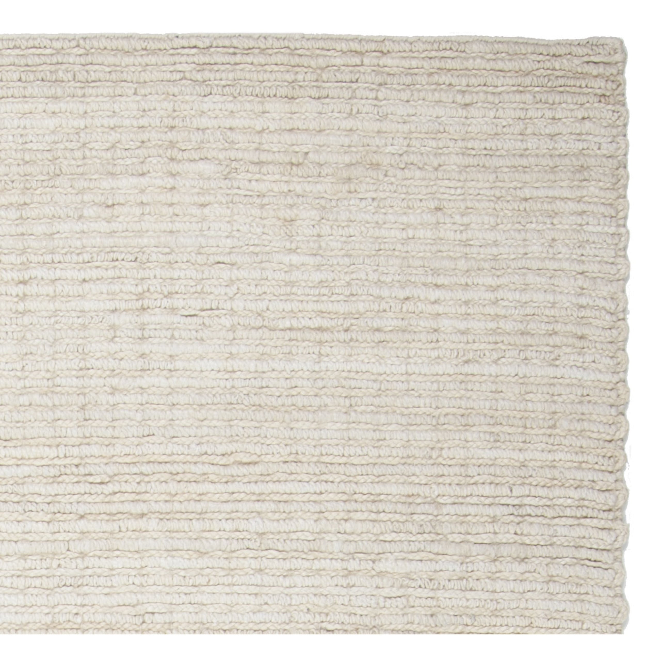 SAFAVIEH Natural Fiber Sheryll Solid Braided Jute Area Rug, Ivory, 5' x 8' - Image 6
