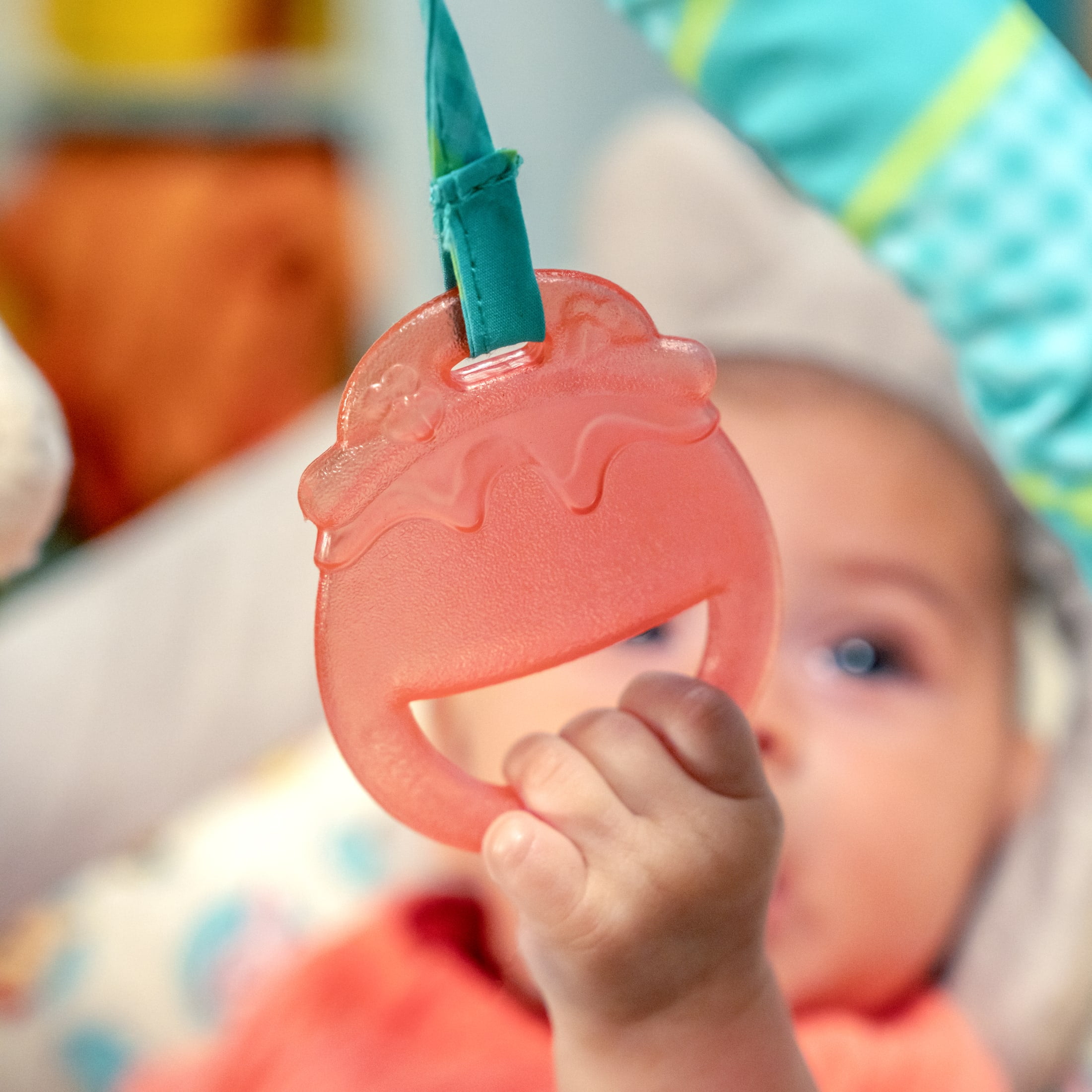 Bright Starts Disney Baby Winnie the Pooh Dots & Hunny Pots Vibrating Baby Bouncer - Image 7