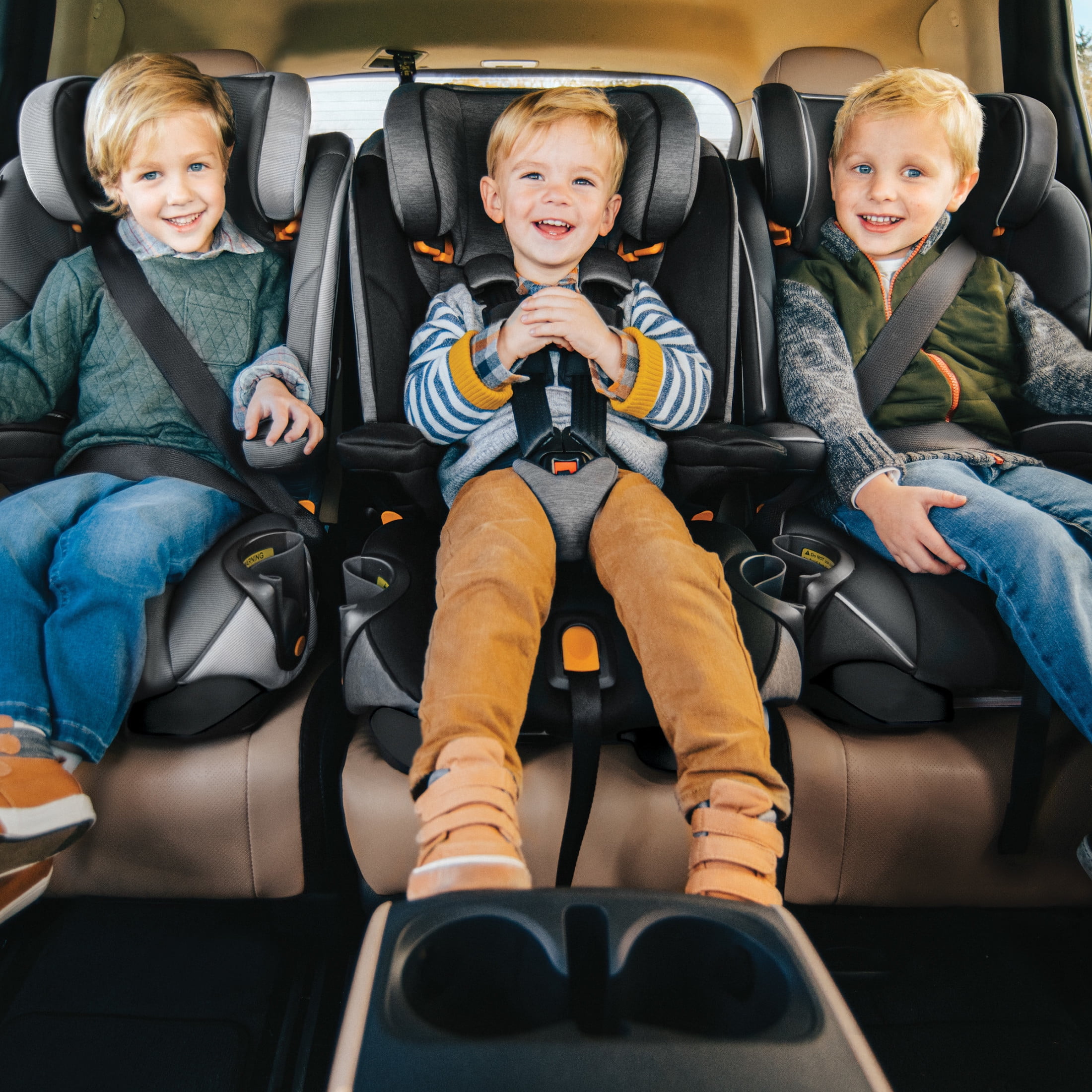 Chicco MyFit® 2-in-1 Forward-Facing Harness Booster Car Seat for Toddlers, 5-Point Harness, Belt-Positioning Booster - Haven (Purple), New - Image 9