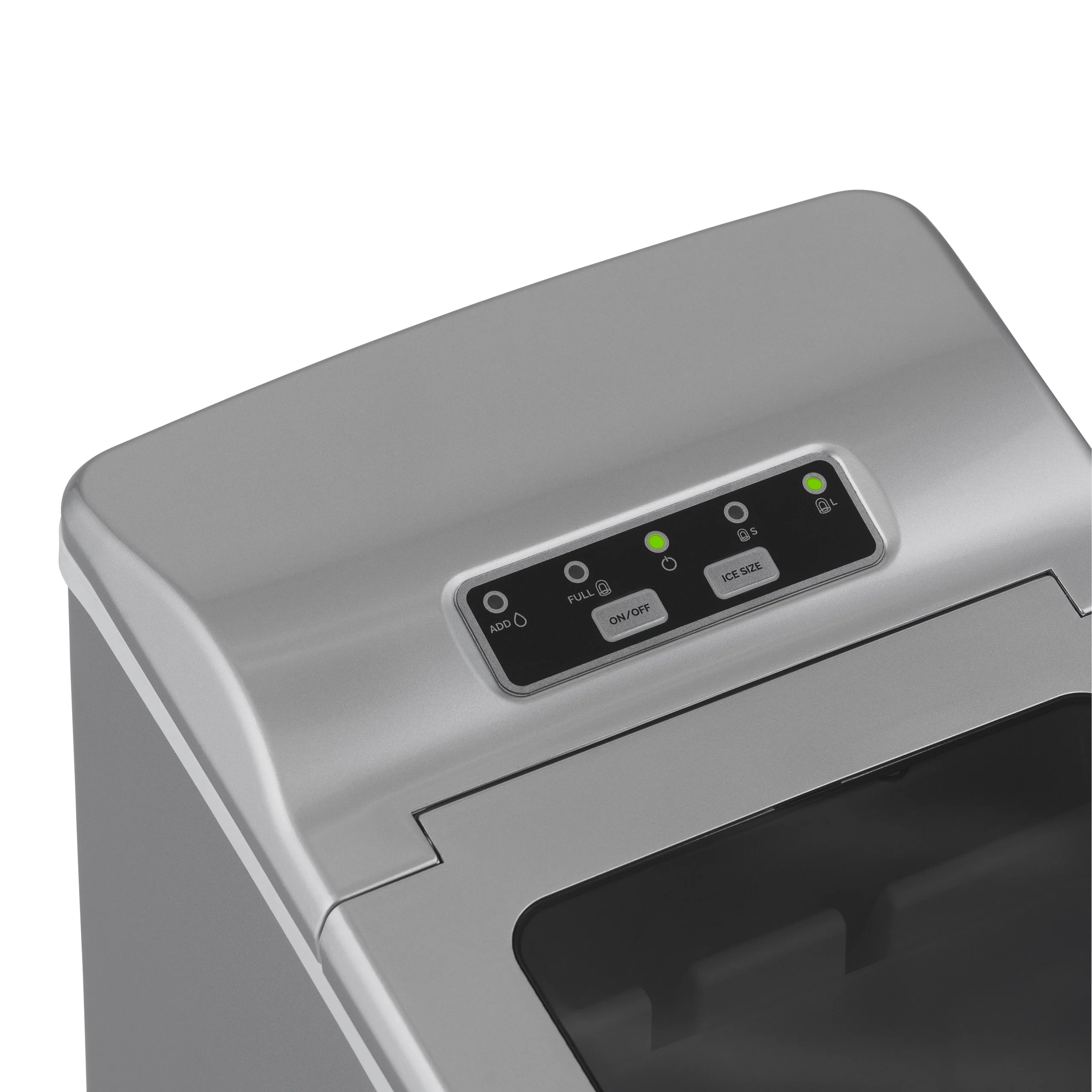 Newair 26 lbs. Countertop Bullet Ice Maker in Silver- NIM026MS00 - Image 14