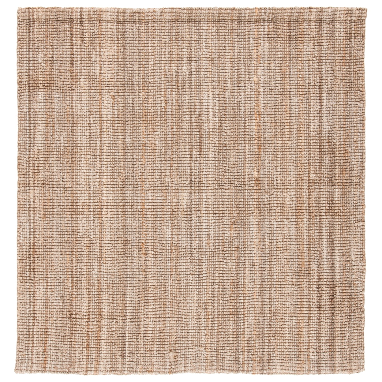 SAFAVIEH Natural Fiber Christabella Solid Jute Area Rug, Grey, 5' x 8' - Image 2
