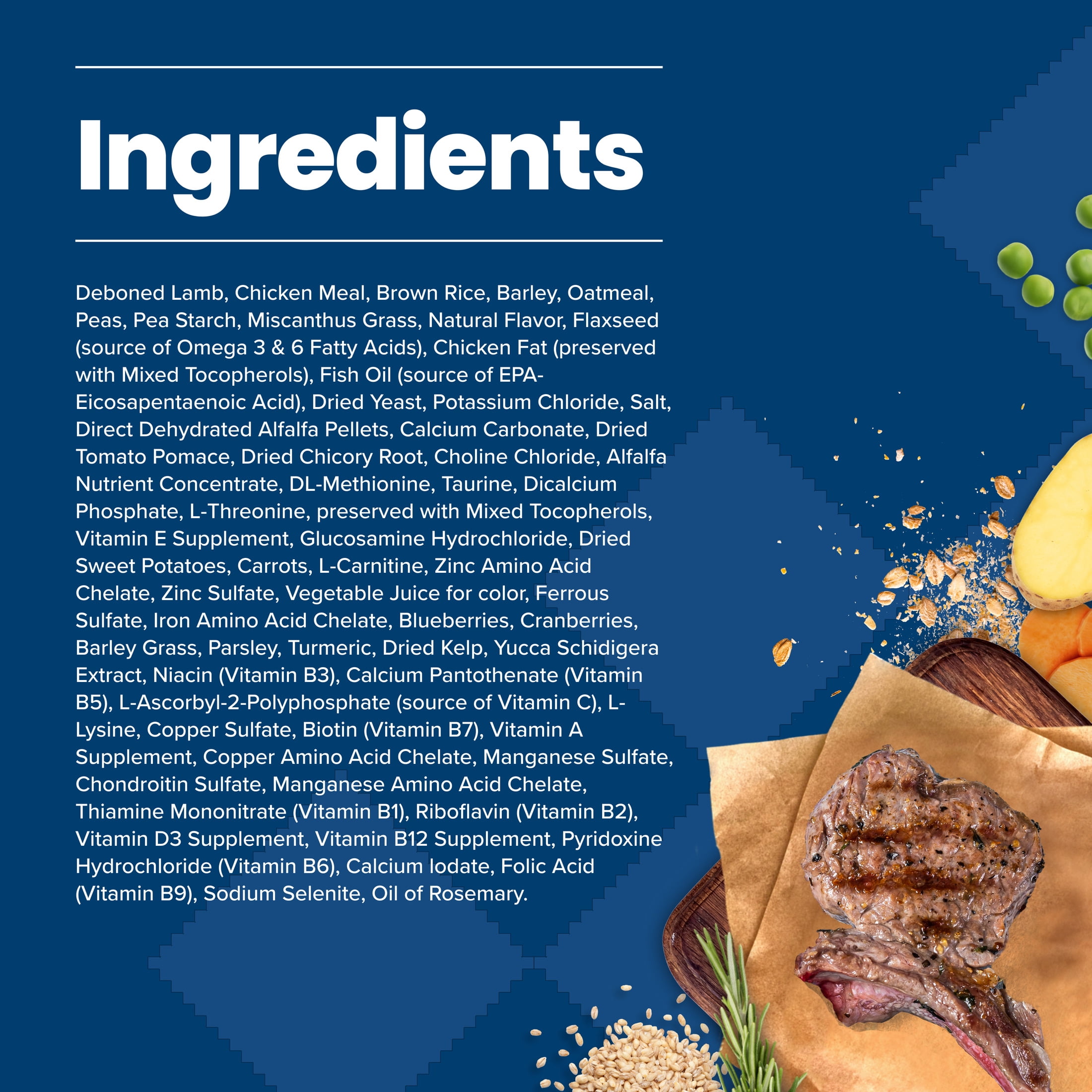 Blue Buffalo Life Protection Formula Large Breed Dry Dog Food, Lamb & Rice, 30-lb. Bag - Image 9