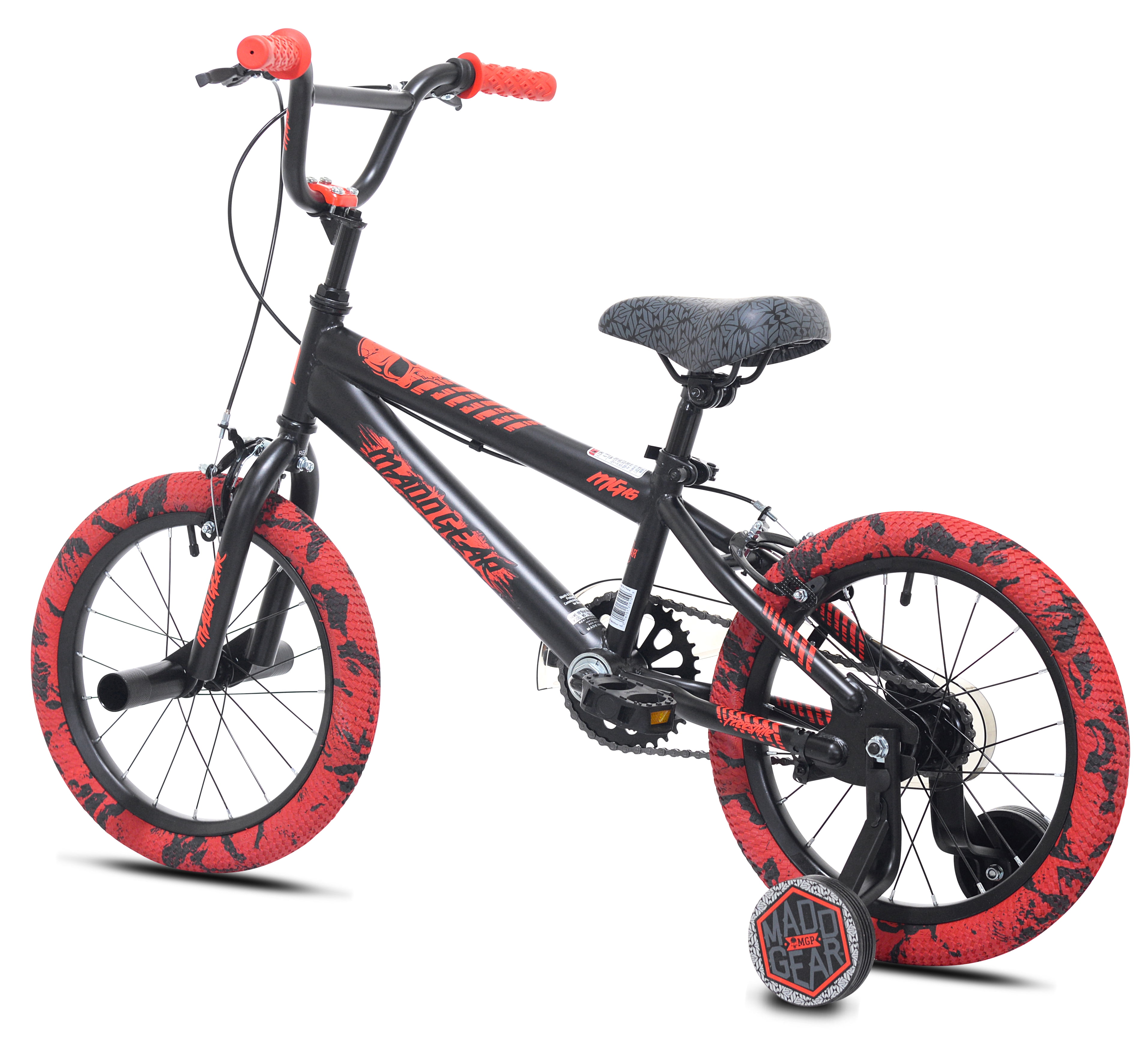 16" Boys MaddGear, Black/Red - Image 5