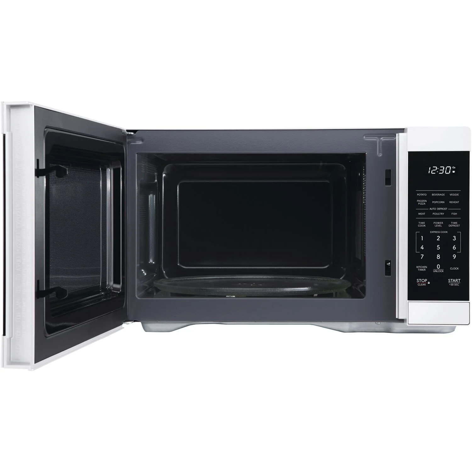 Sharp 1.1 CF Countertop Microwave Oven in White , ZSMC1161KW - Image 6