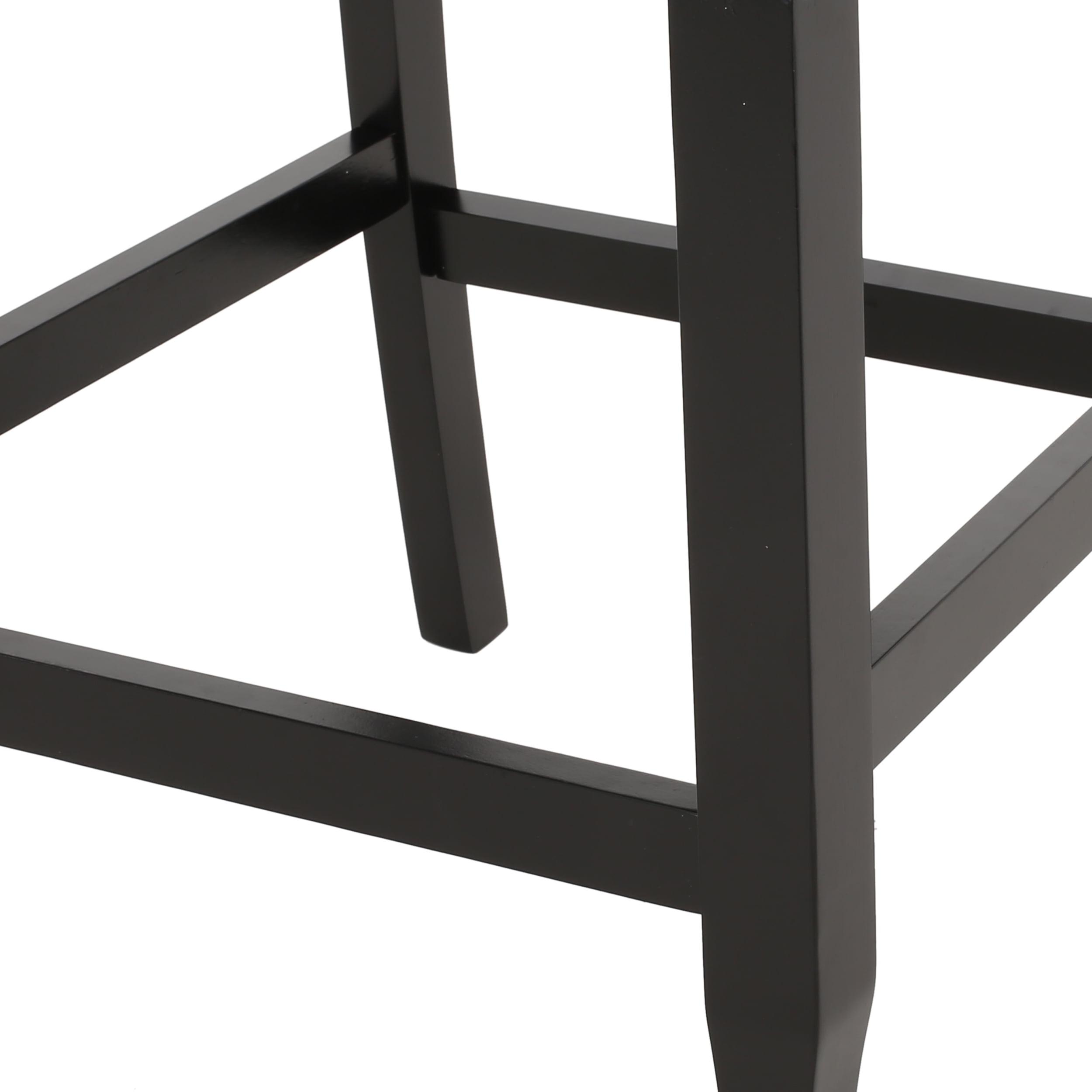 Noble House Maurice Wingback Counter Stool, Set of 2, Teal, Dark Brown - Image 6