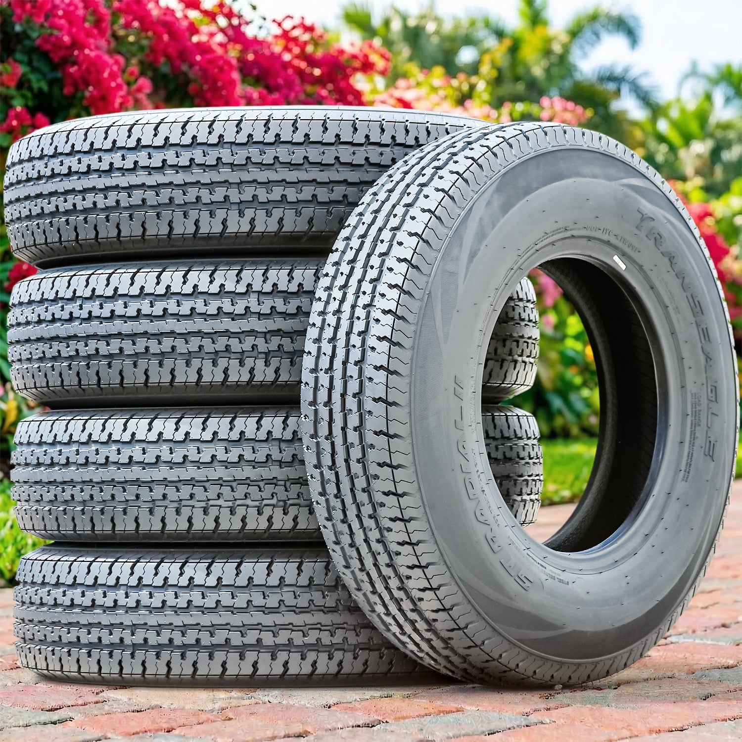 Transeagle ST Radial II Steel Belted ST205/75R15 205/75R15 107/102N D 8 Ply Trailer Tire - Image 9