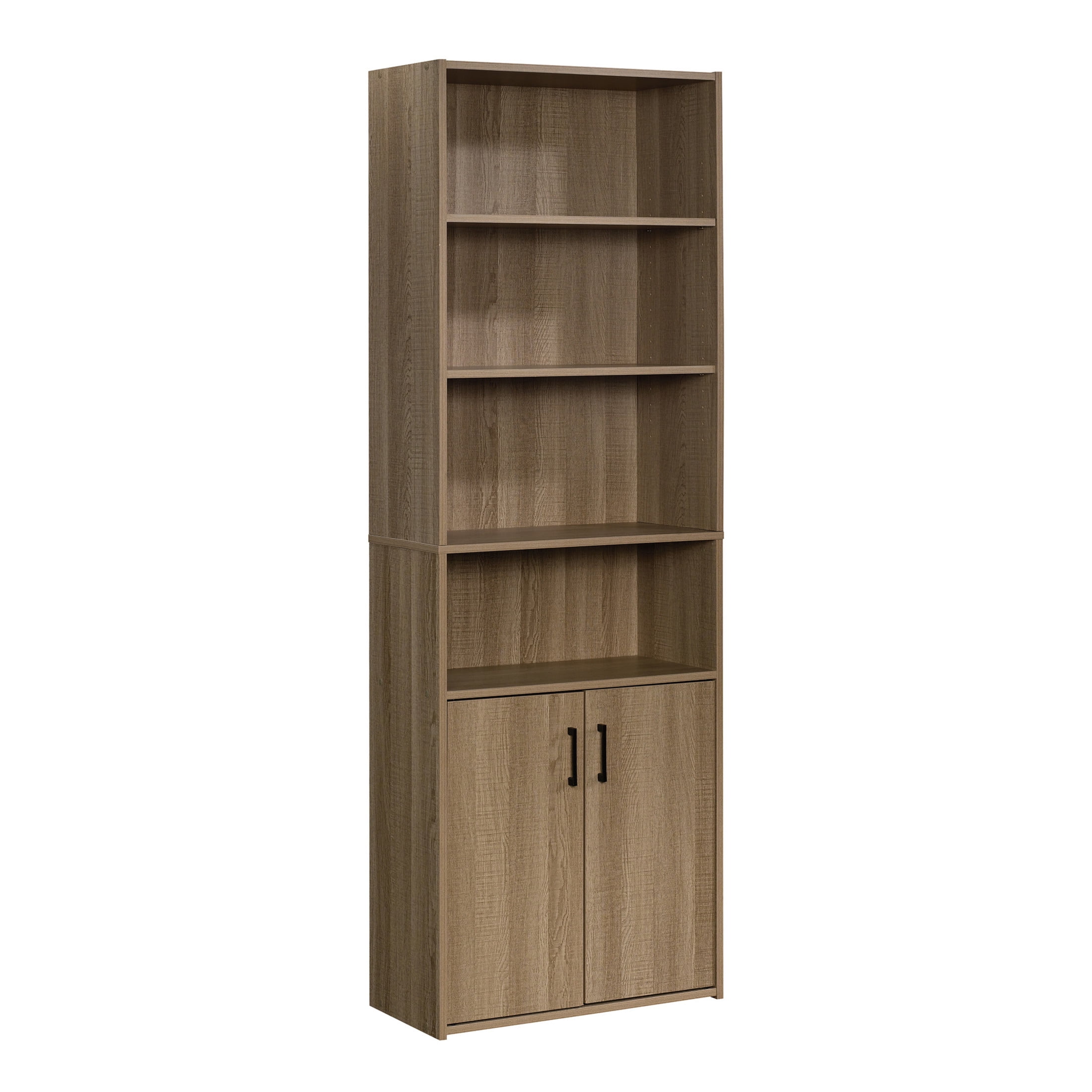 Sauder Beginnings 4-Shelf Bookcase, Summer Oak Finish - Image 4