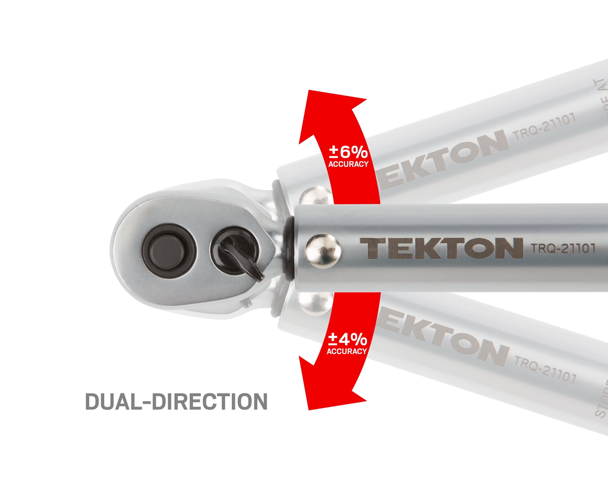 TEKTON 1/4 Inch Drive Dual-Direction Micrometer Torque Wrench (10-150 in-lb) | TRQ21101 - Image 11