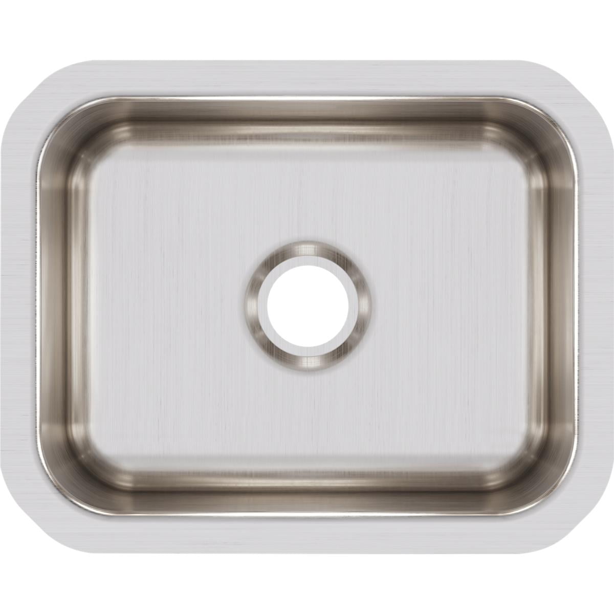 Elkay Lustertone Classic Stainless Steel 14-1/2" x 11-3/4" x 7", Single Bowl Undermount Bar Sink - Image 2