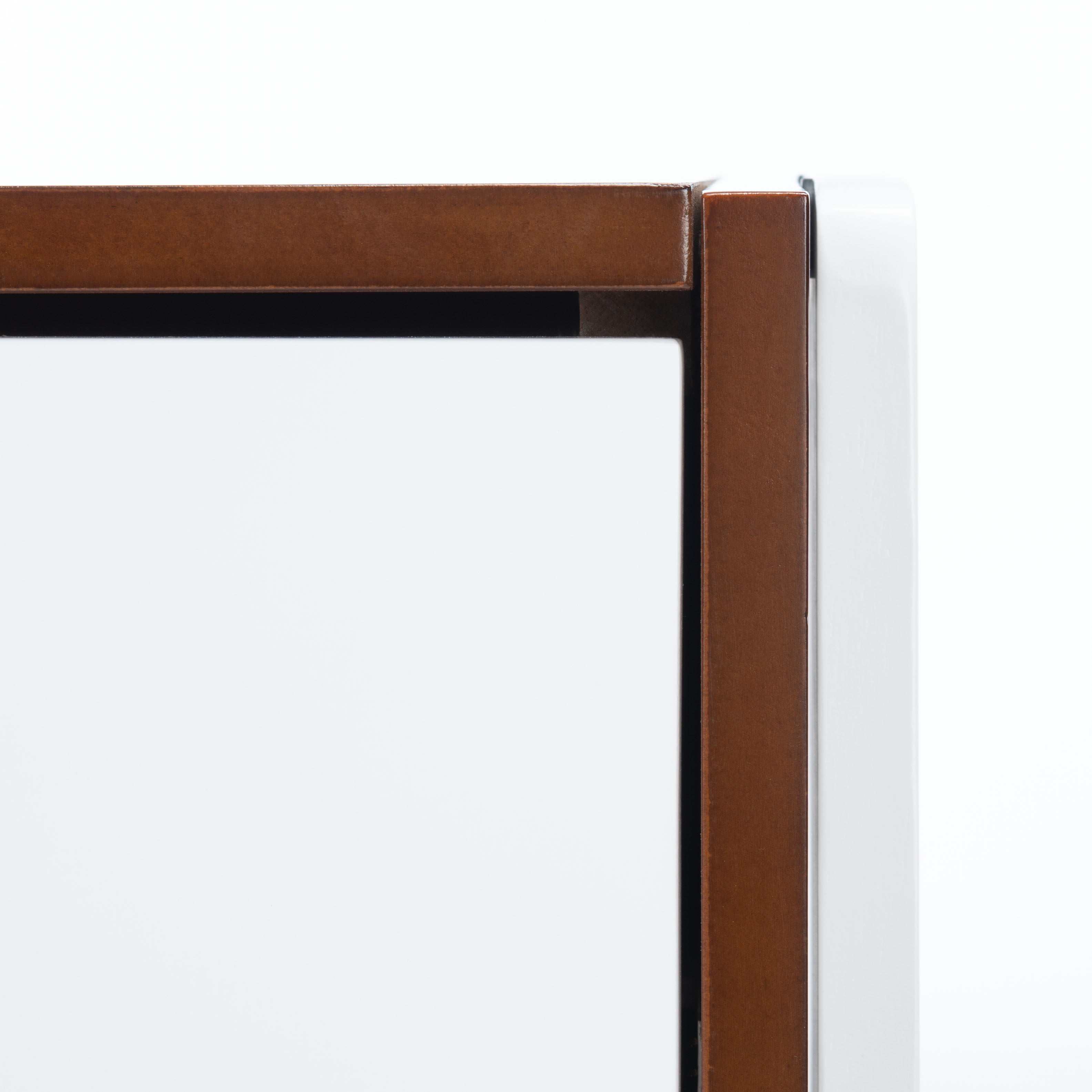 SAFAVIEH Winchester Rustic 2 Drawer Night Stand, Walnut/White - Image 11