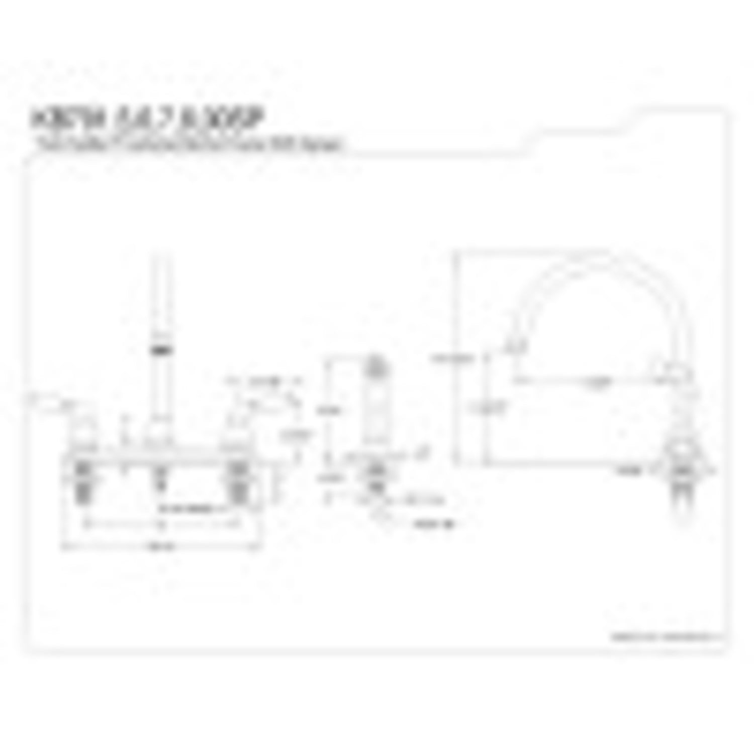 Kingston Brass KB791SP Magellan 8-Inch Centerset Kitchen Faucet, Polished Chrome - Image 2