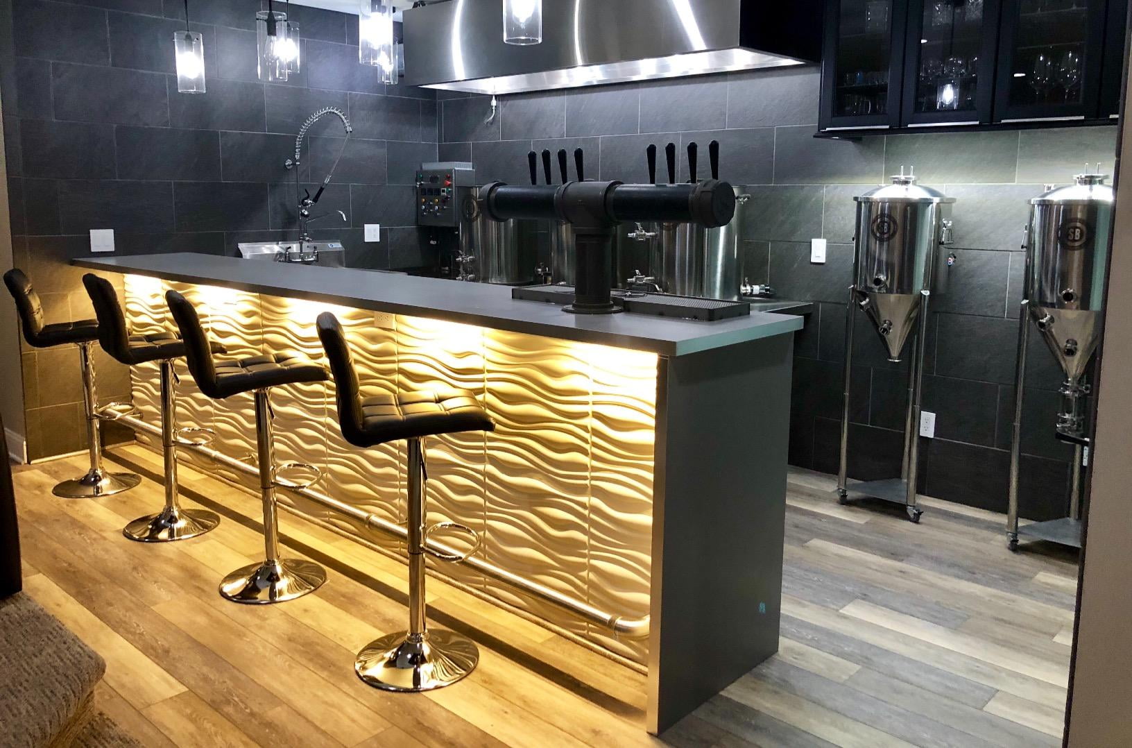 Art3d Wave Design IV 19.7 in. x 19.7 in. PVC 3D Wall Panel (12-Pack) - Image 3