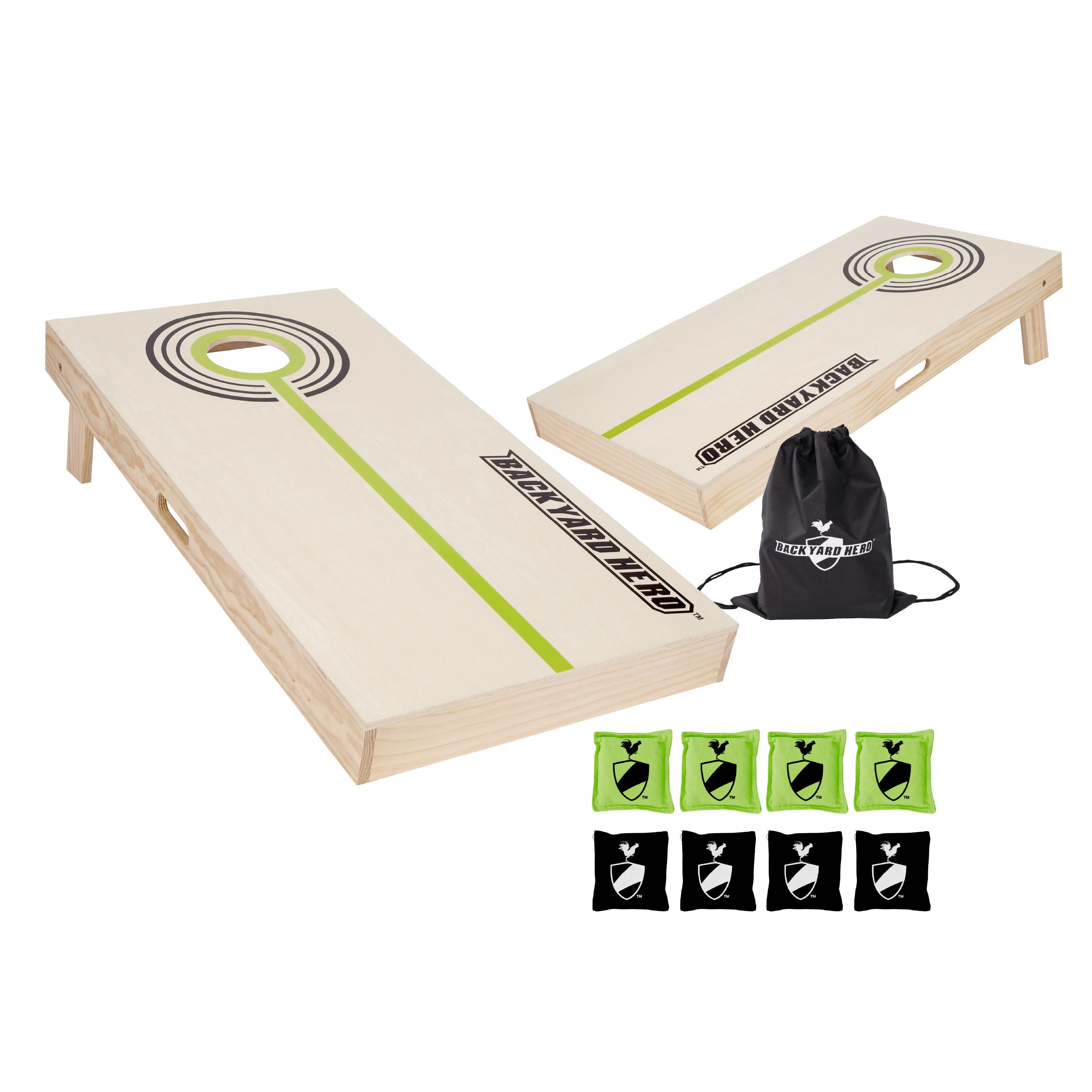 Official Size Cornhole Bean Bag Toss Set 4 ft x 2 ft by Backyard Hero - Image 10