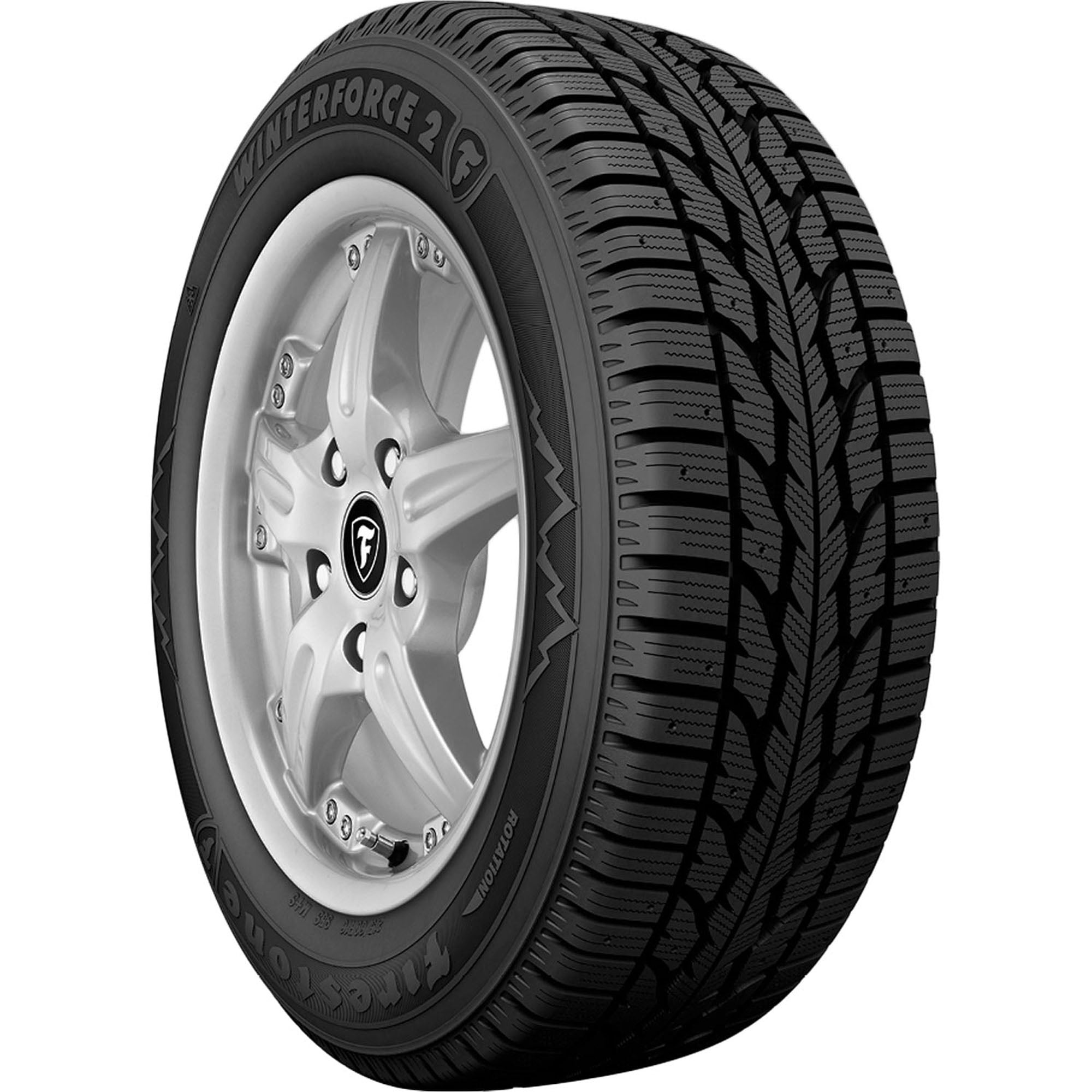 Firestone Winterforce 2 Winter 195/65R15 91S Passenger Tire - Image 5