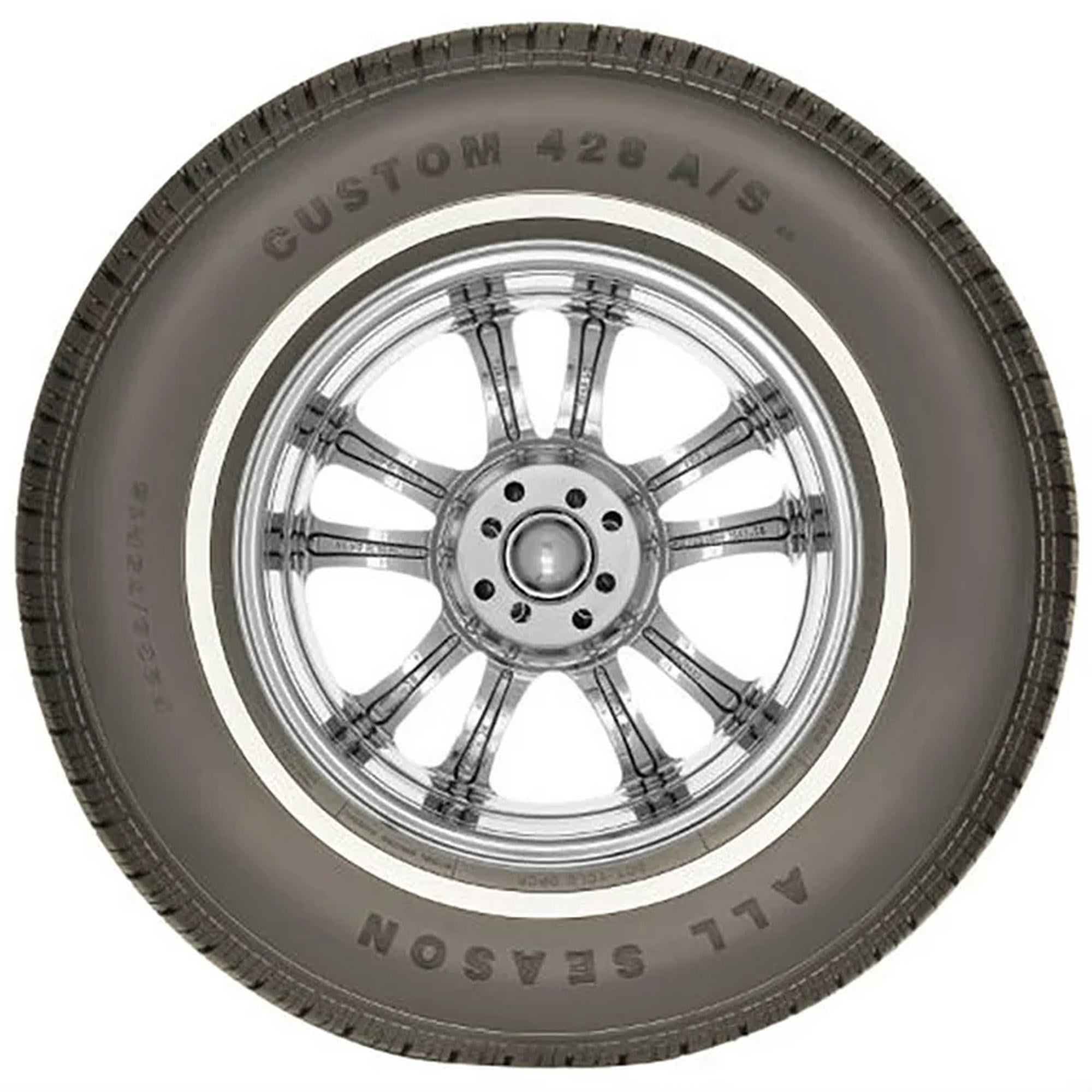 Multi-Mile Custom 428 A/S All Season 195/75R14 92S Passenger Tire - Image 6