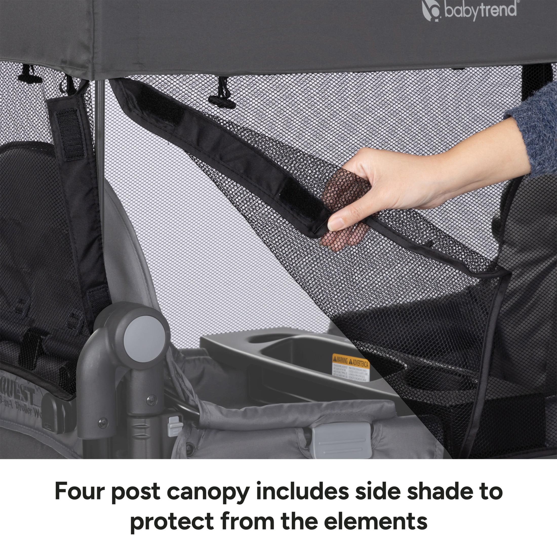 Baby Trend Quest 3-in-1 Stroller Wagon - Image 4