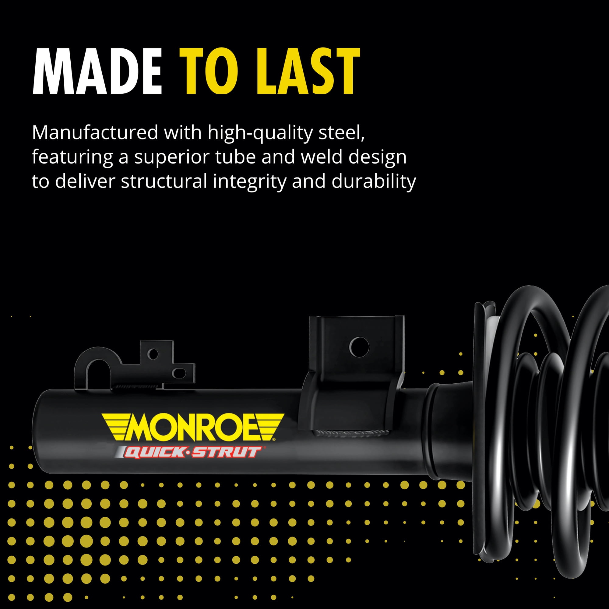 Monroe Shocks & Struts Quick-Strut 172989 Strut and Coil Spring Assembly - Image 7
