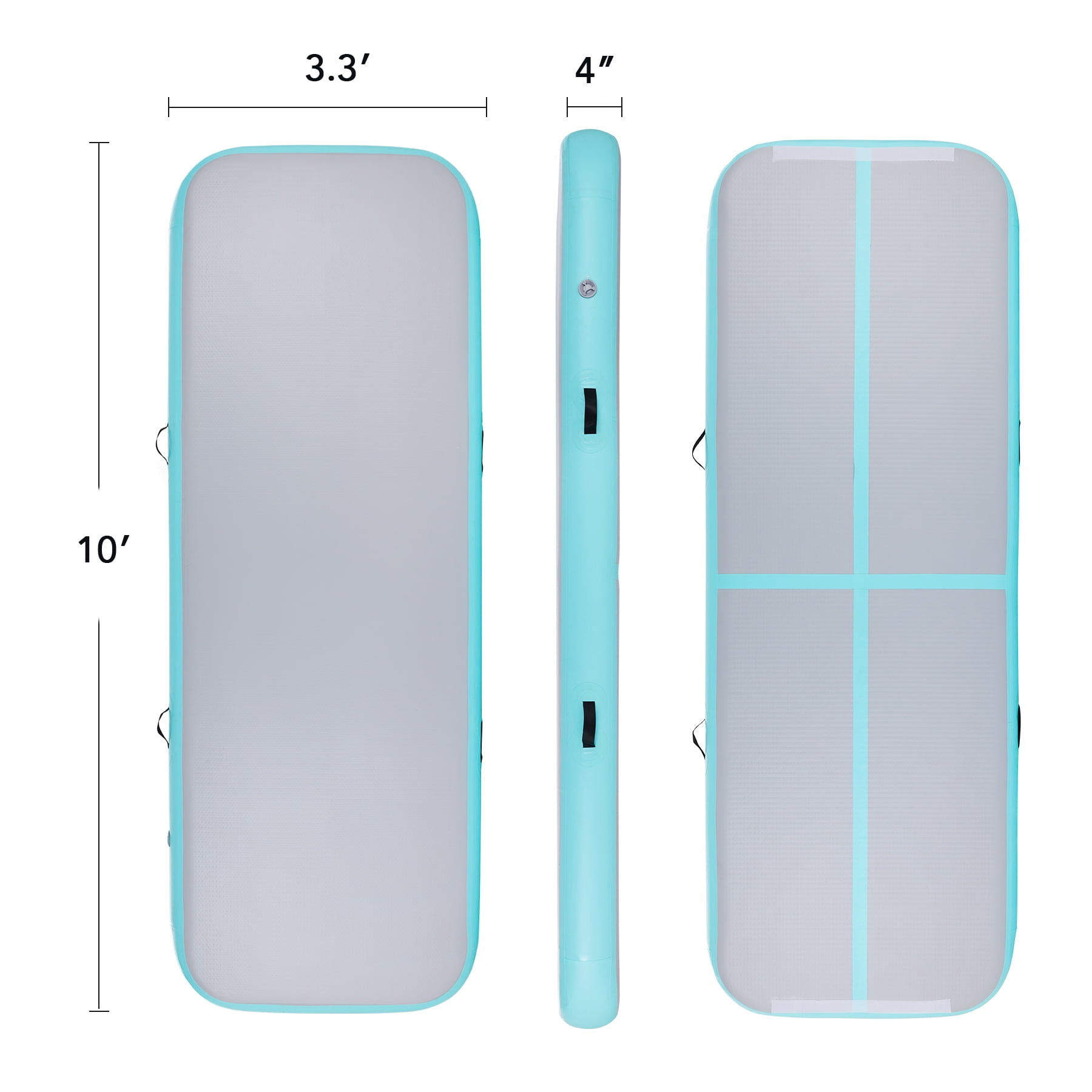 AirTrack Inflatable Home Gymnastics Tumbling Mat 1min Inflation& Deflation - Image 3