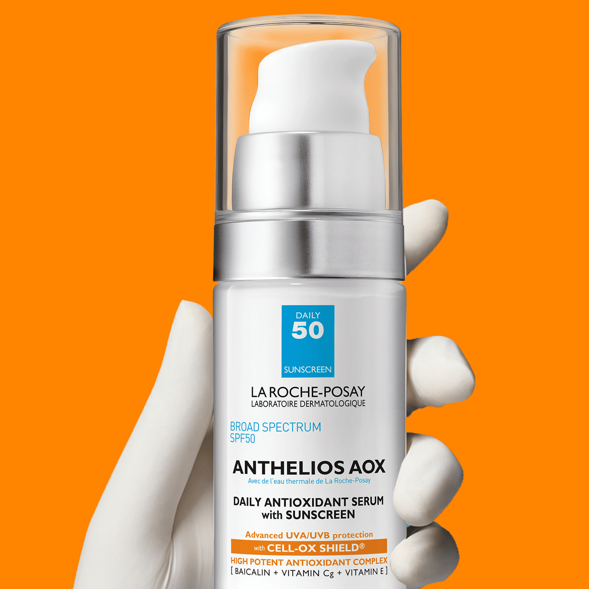La Roche-Posay Anthelios AOX Daily Antioxidant Serum with SPF 50 Sunscreen, 1.0 fl oz - Image 8