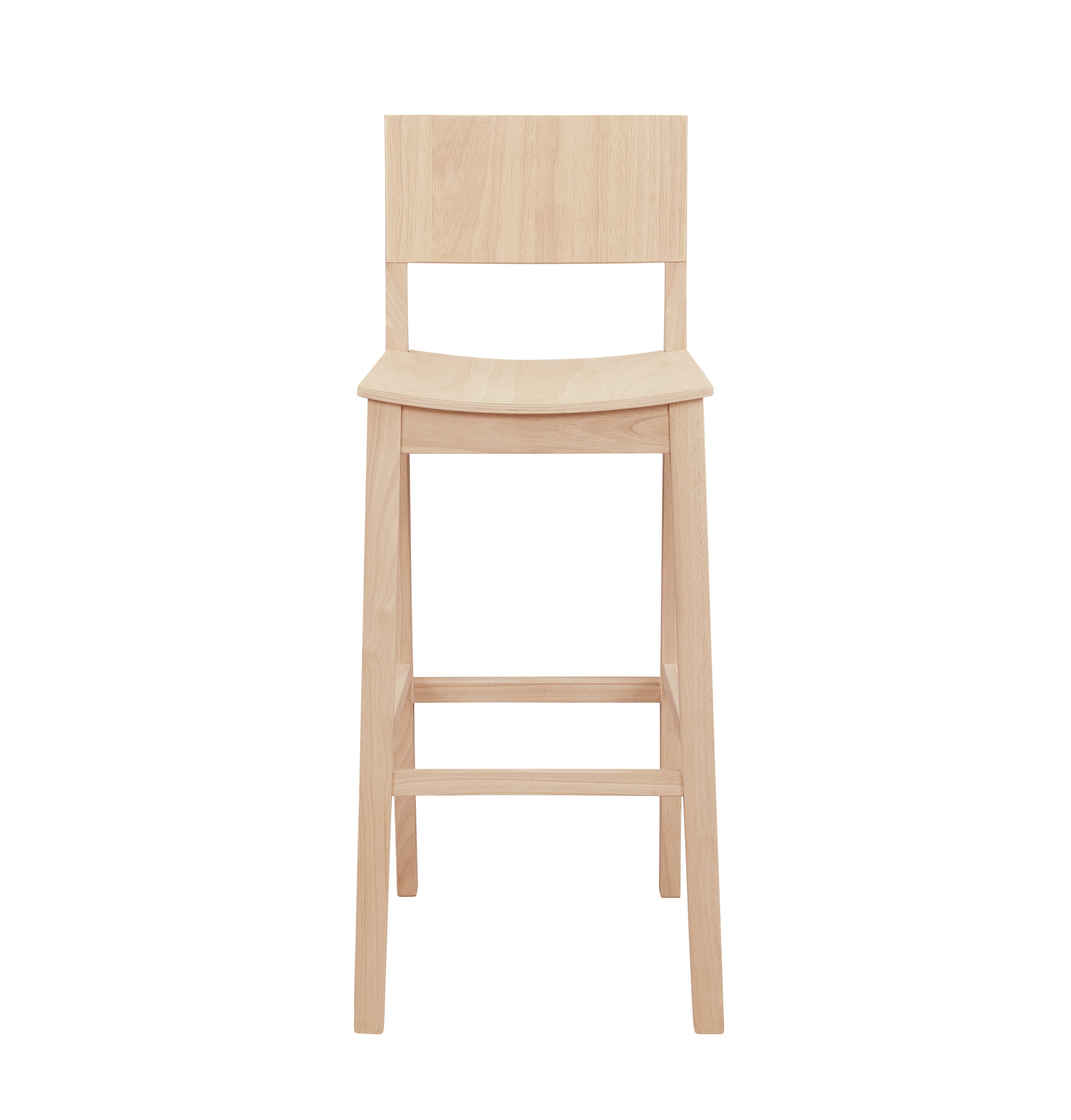 Linon Darcy 30" Indoor Wood Bar Stool, Set of 2, Unfinished - Image 8
