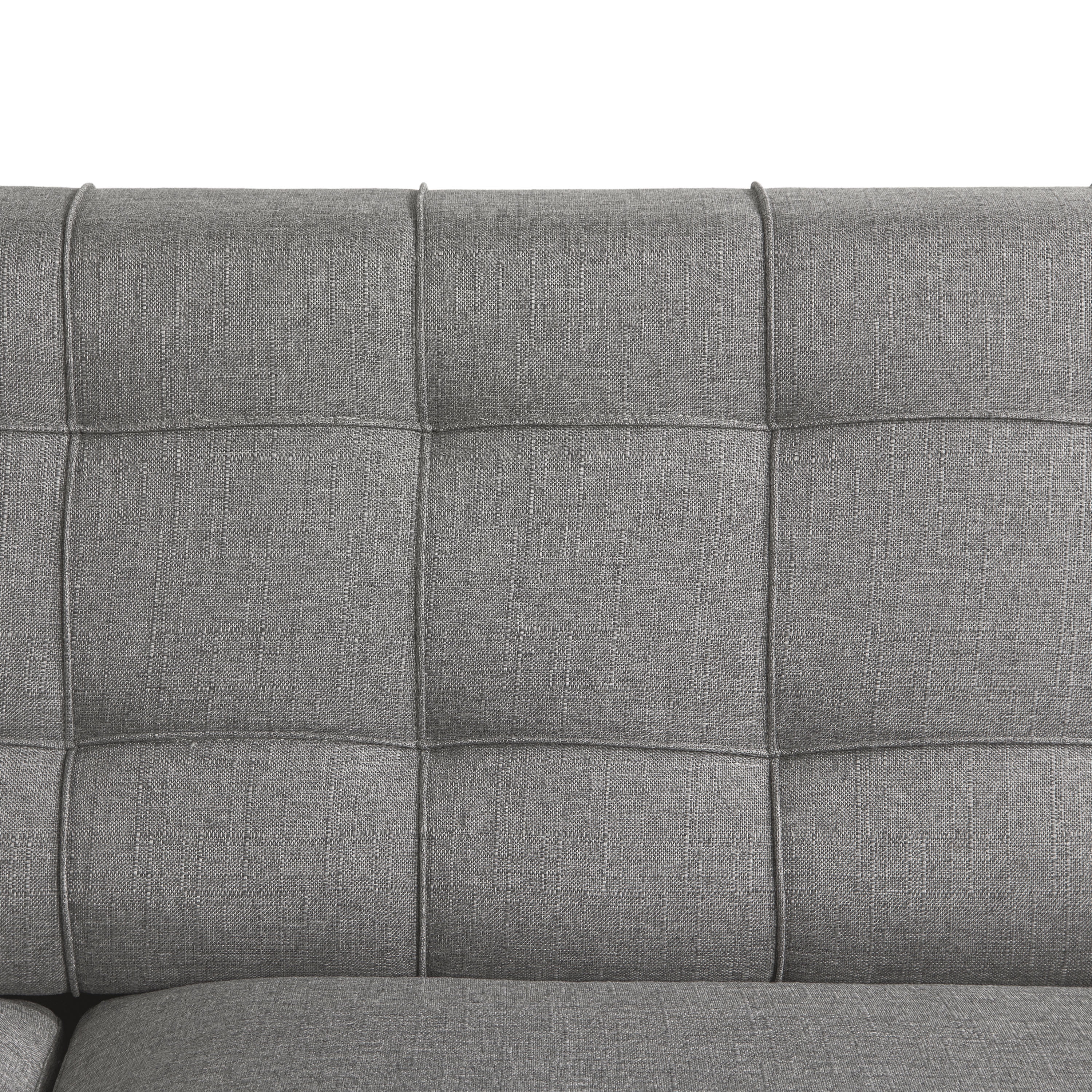 Serta Connor Modern Stationary Sofa, Grey Fabric - Image 7