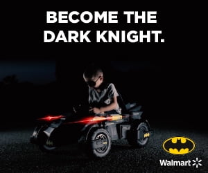 6 Volt DC Comics Batman Batmobile Battery Powered Ride-on - Features Light up Cannons and Sounds! - Image 3