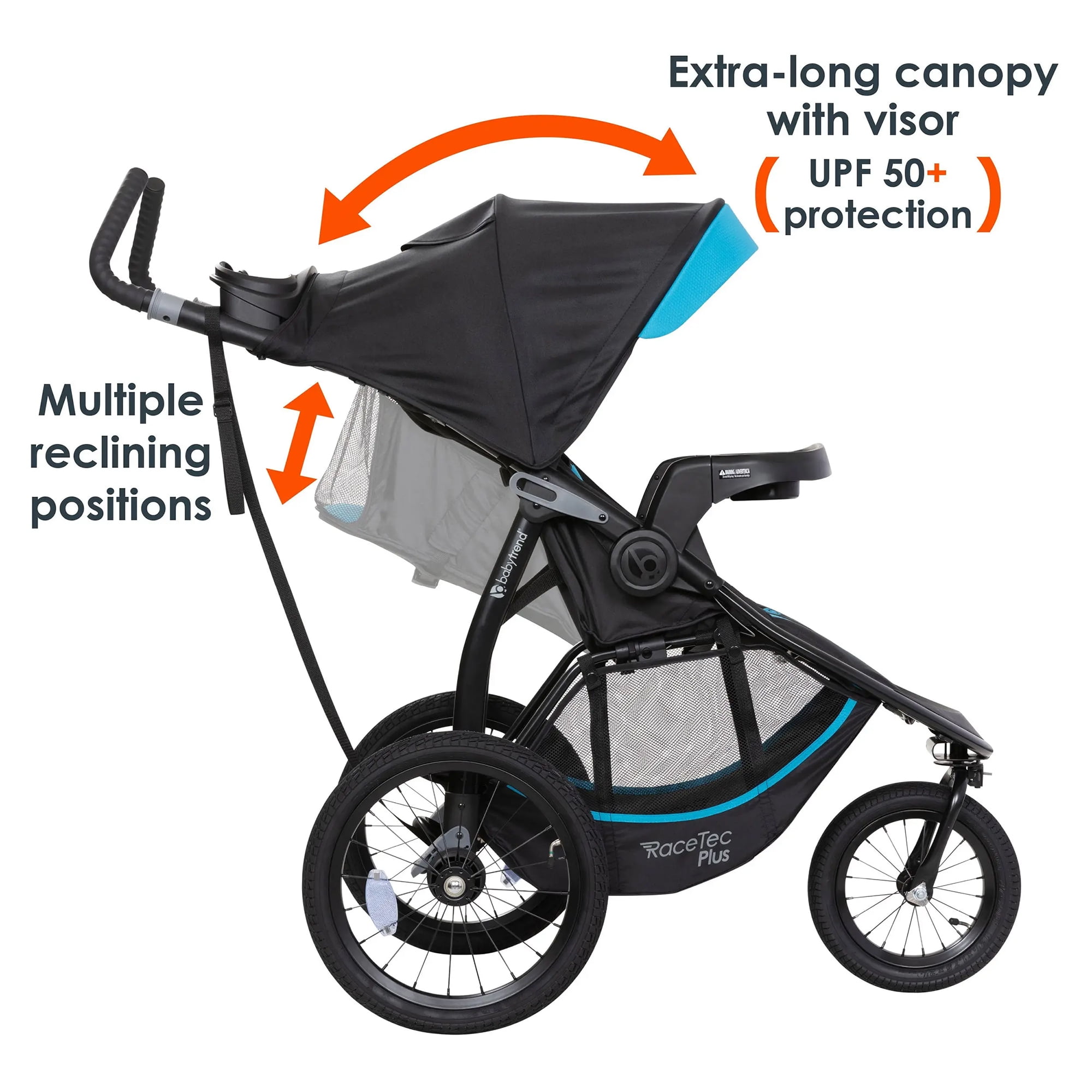 Baby Trend Expedition® Race Tec™ Plus Jogger - Image 11