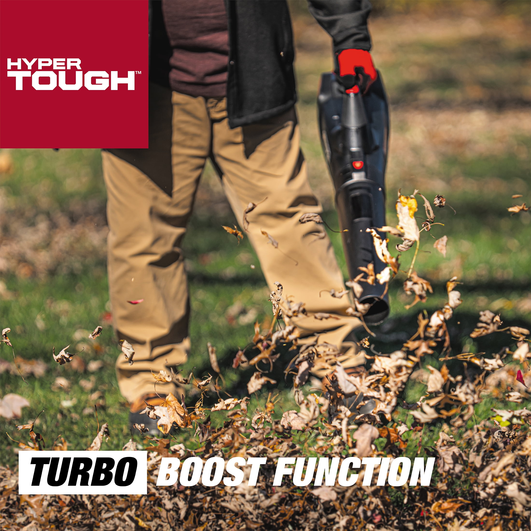 Hyper Tough 20V Max 90 mph 372 Cfm 4.0Ah Battery Powered Cordless Handheld Blower, HT22-401-03-04 - Image 3