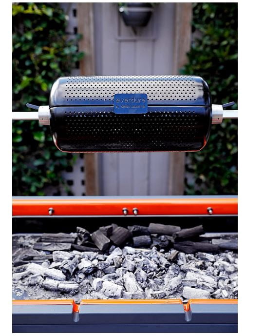 Universal Grill Rotisserie Basket For Vegetables, Meat and Fish - Image 8