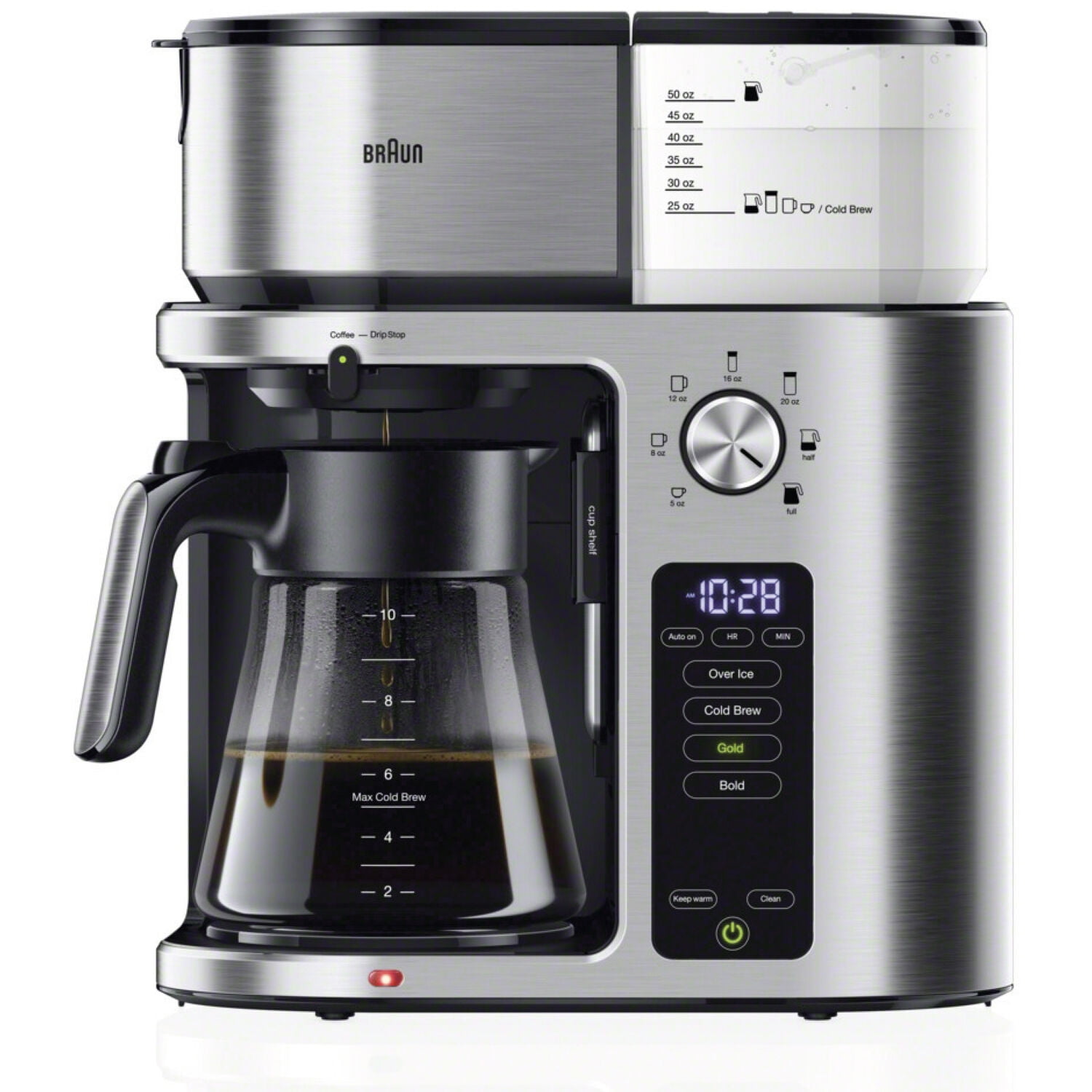 Braun MultiServe Drip Coffee, Single Serve Brewer, KF9270SI - Image 8